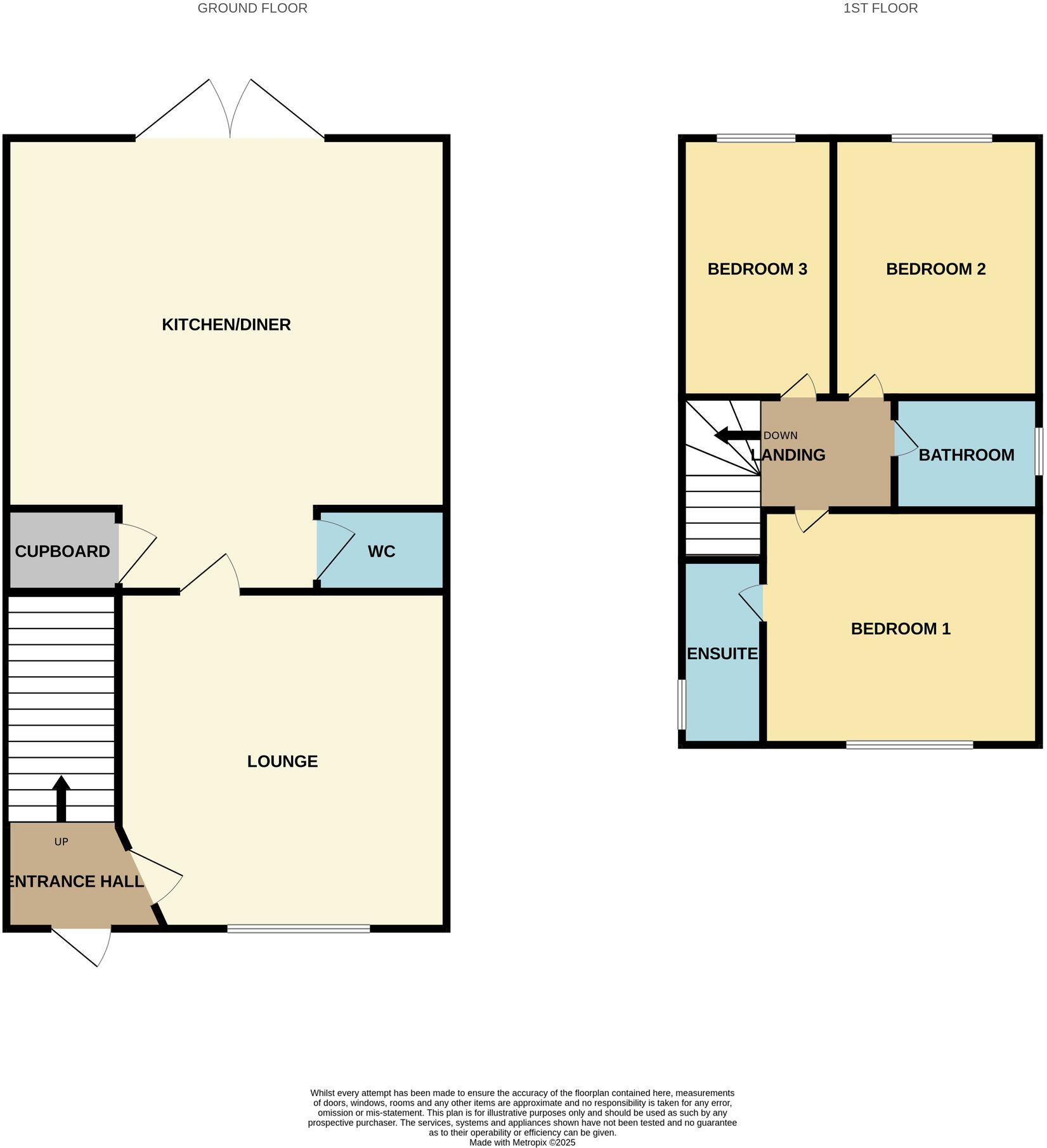 Insall Way, Auckley, DN9 floorplan
