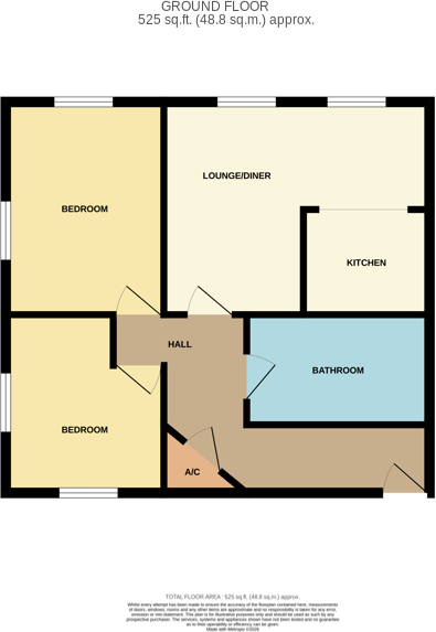 108 Parmentergate Court, St. John Street, Norwich, Norfolk NR1 1PF floorplan