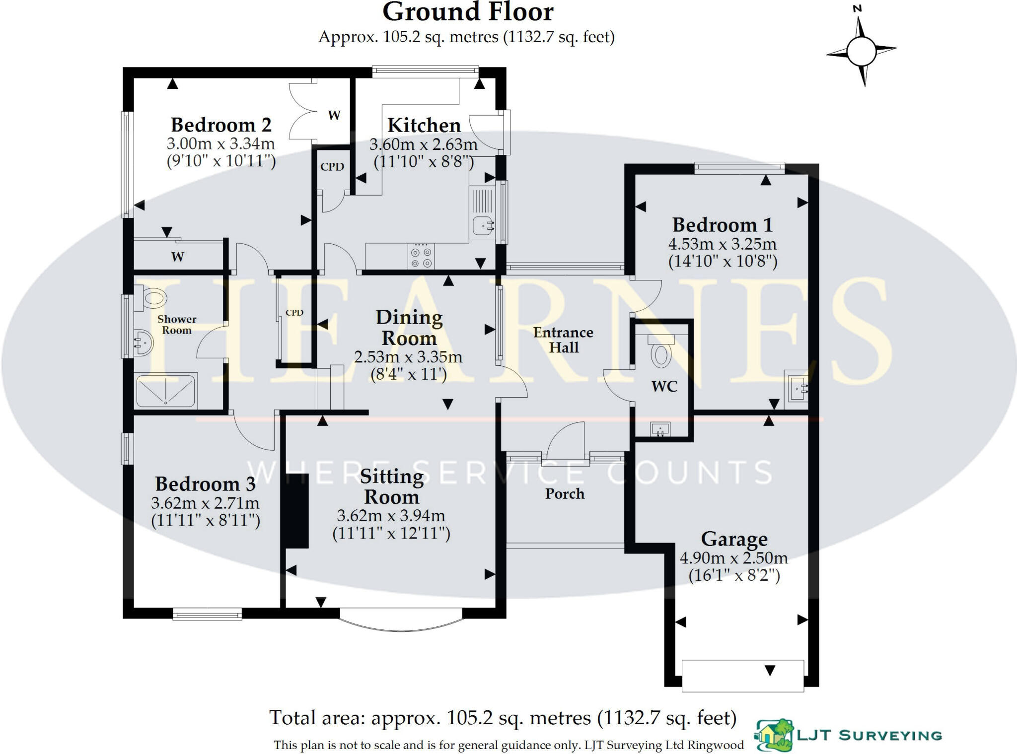 Park Homer Drive, Colehill, BH21 2SR floorplan