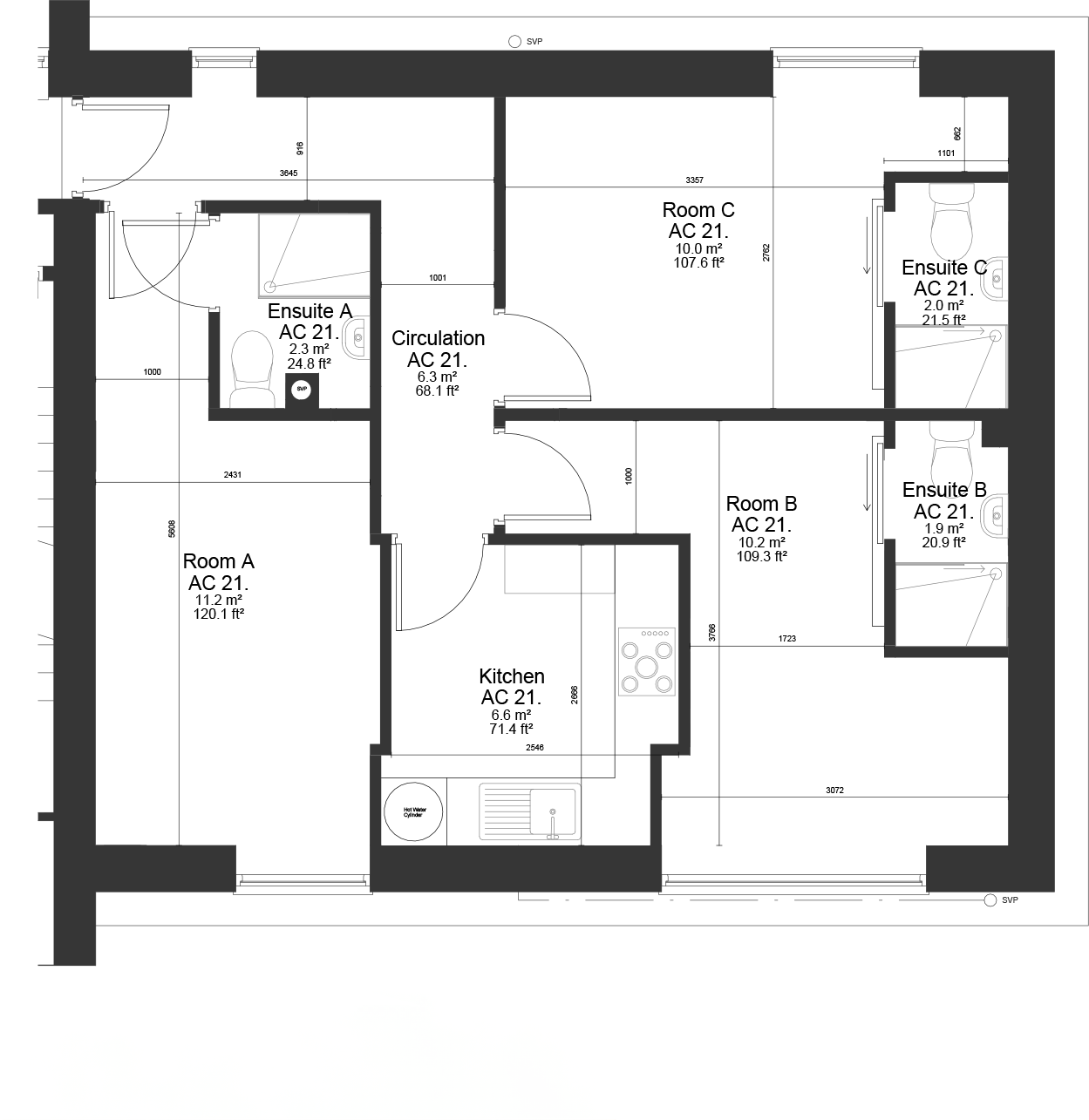 Avonmore Court floorplan