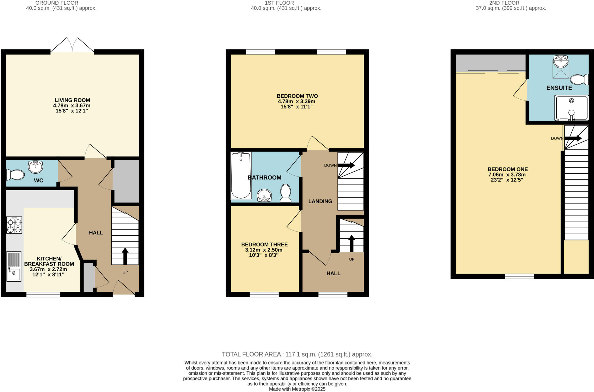 Gorregan Avenue, Newton Leys, Bletchley, MK3 floorplan