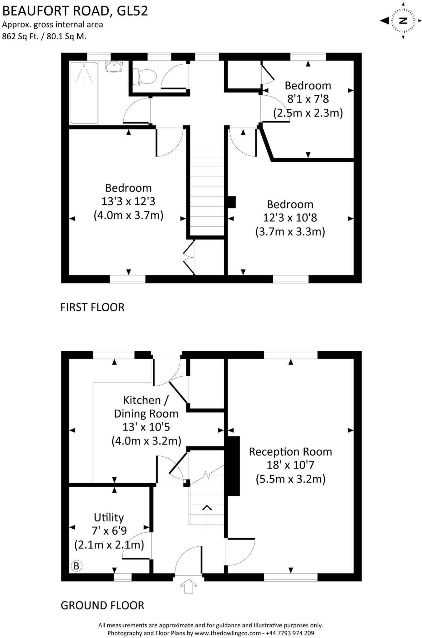Beaufort Road, Charlton Kings, Cheltenham, GL52 6JS floorplan