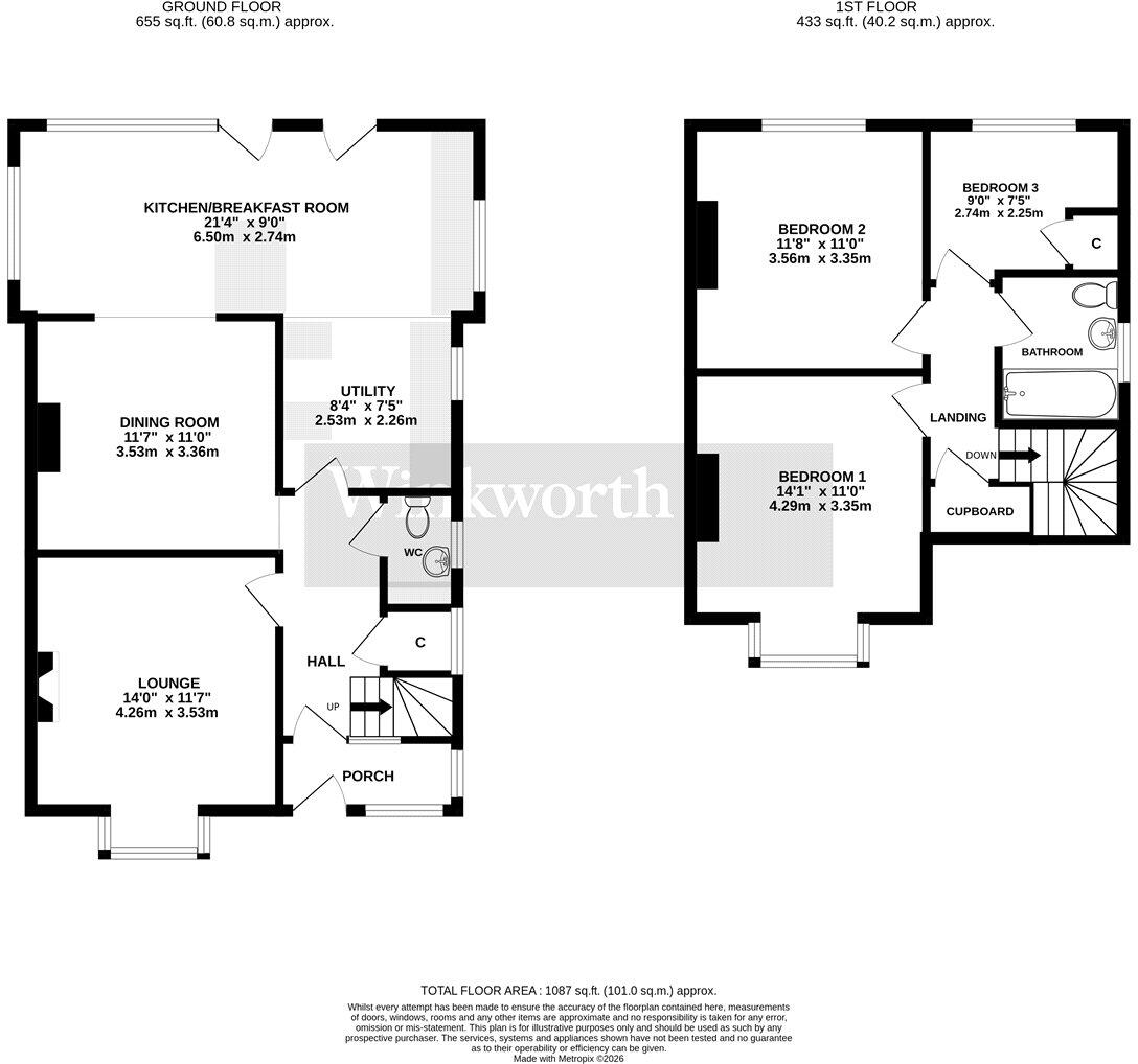 Cromer Road, Hellesdon, Norwich, Norfolk, NR6 floorplan