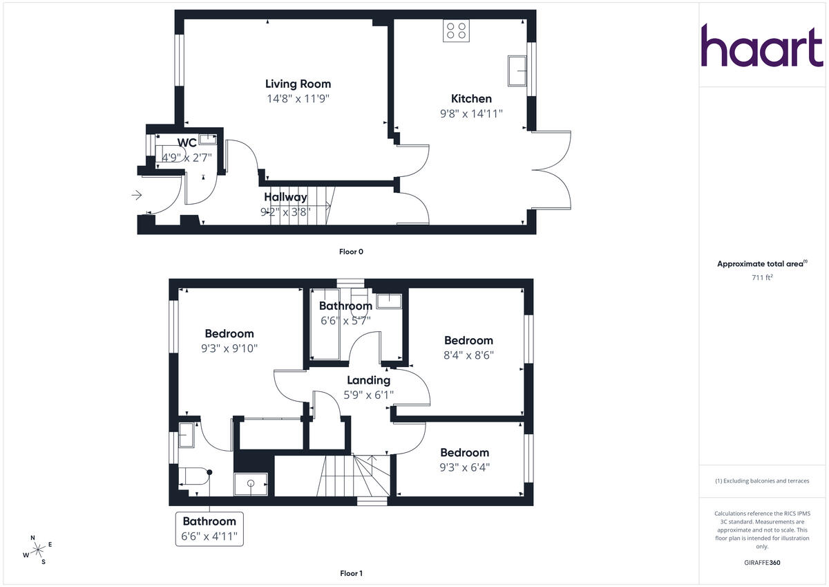 Emmett Close, Milton Keynes floorplan