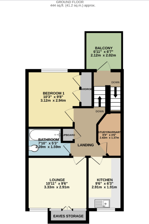 Trafalgar Square, Scarborough, North Yorkshire floorplan