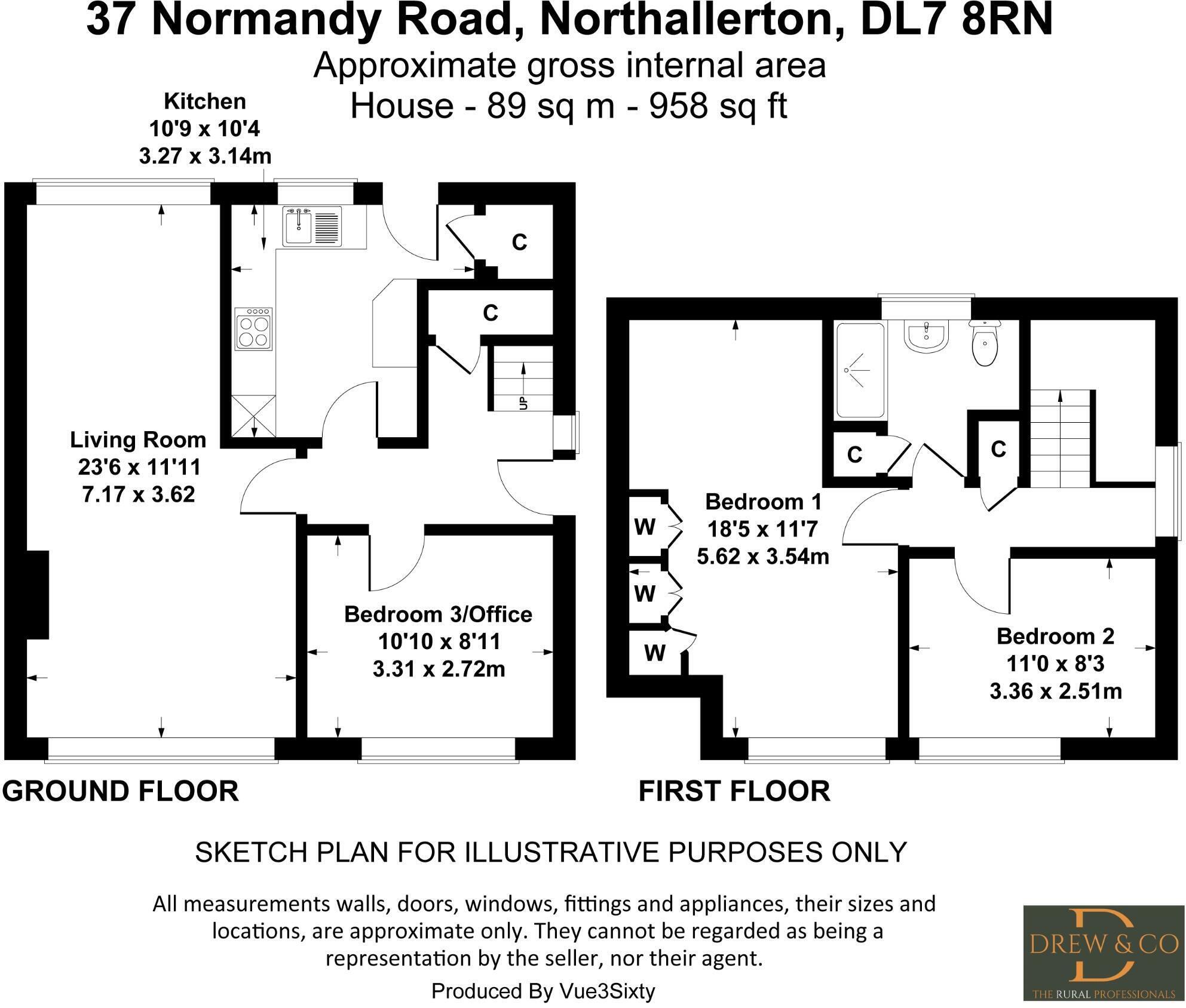 Normanby Road, Northallerton, North Yorkshire, DL7 floorplan