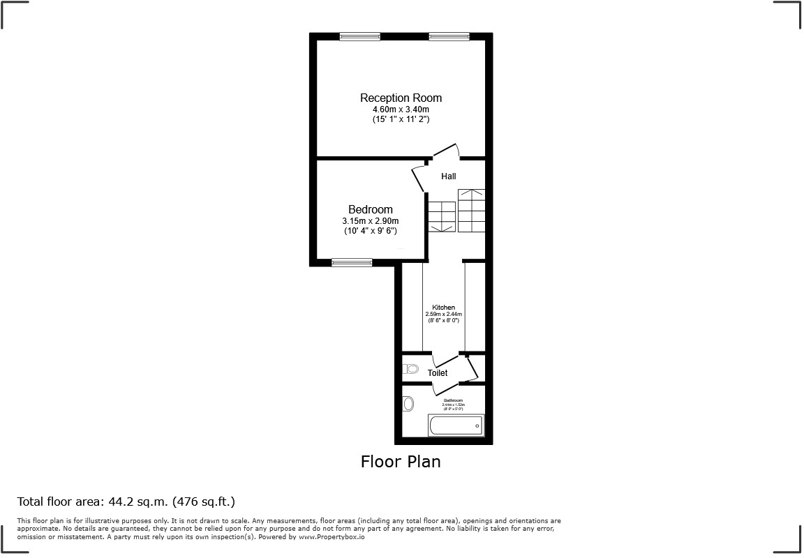 Dartnell Road, Croydon floorplan