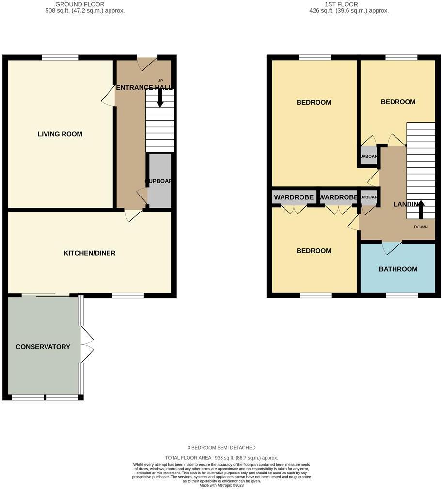 Elizabeth Way, Stowmarket floorplan