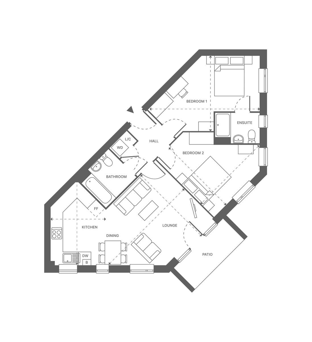 The Snowberry, Aylesbury floorplan