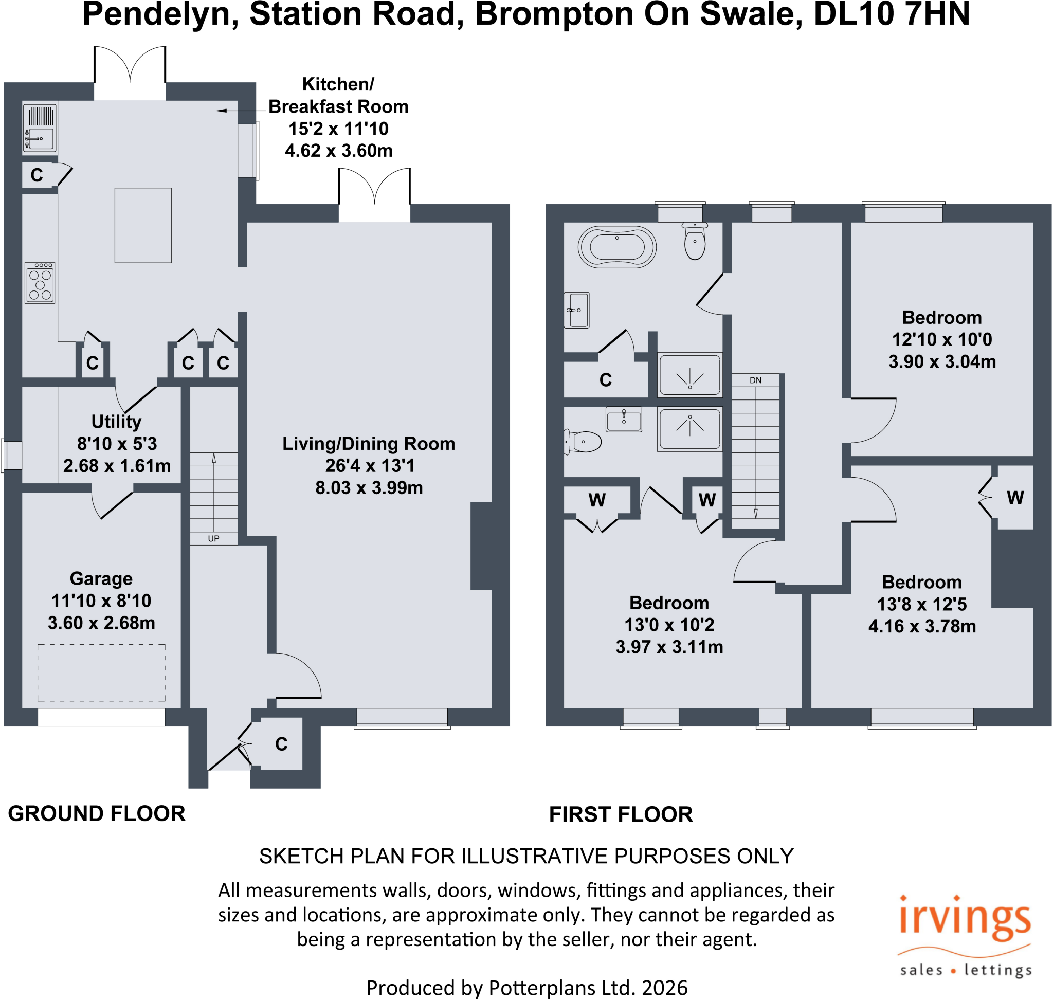 Station Road, Brompton On Swale floorplan