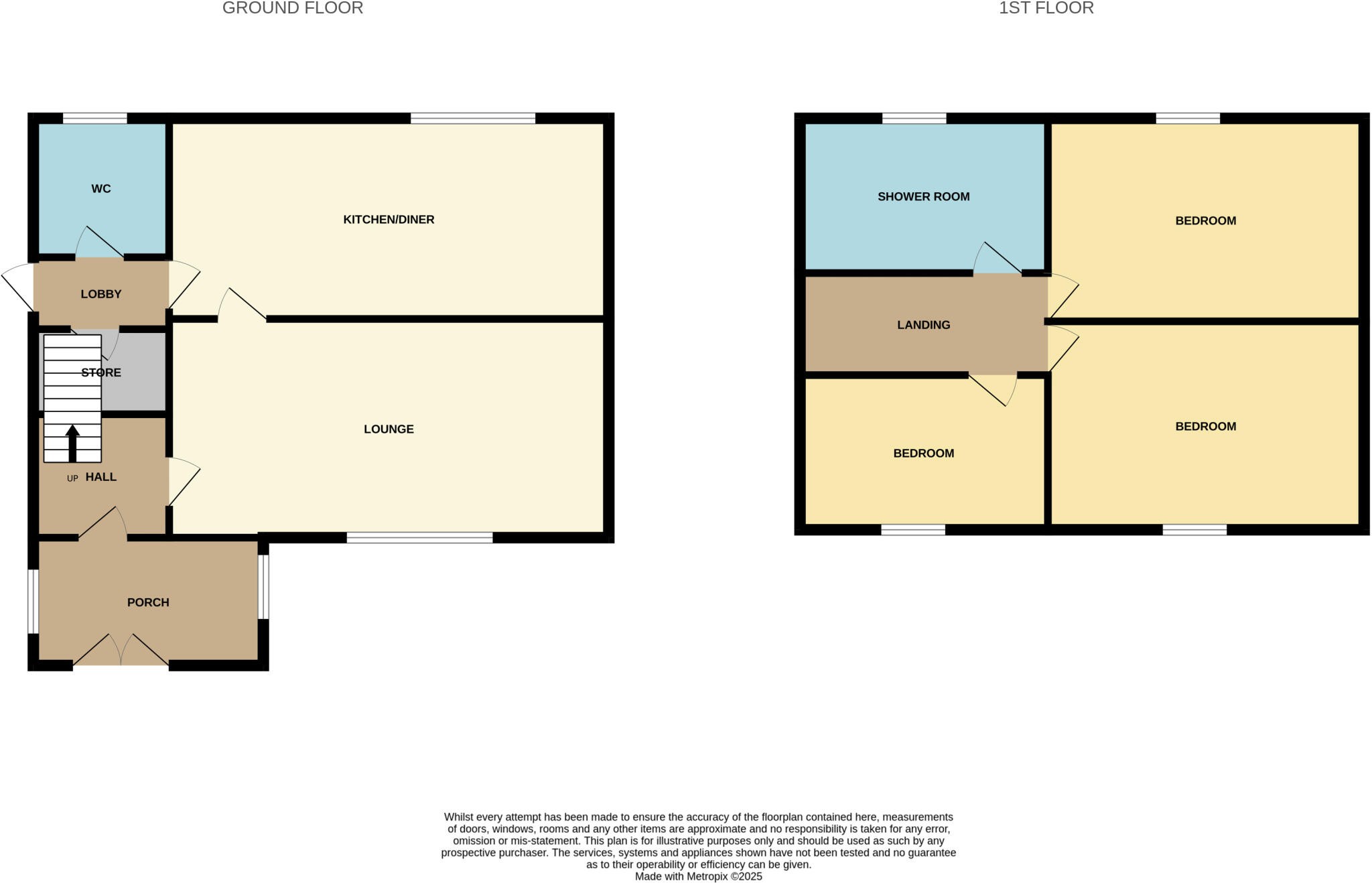 Roseland Road, Kenilworth, Warwickshire floorplan