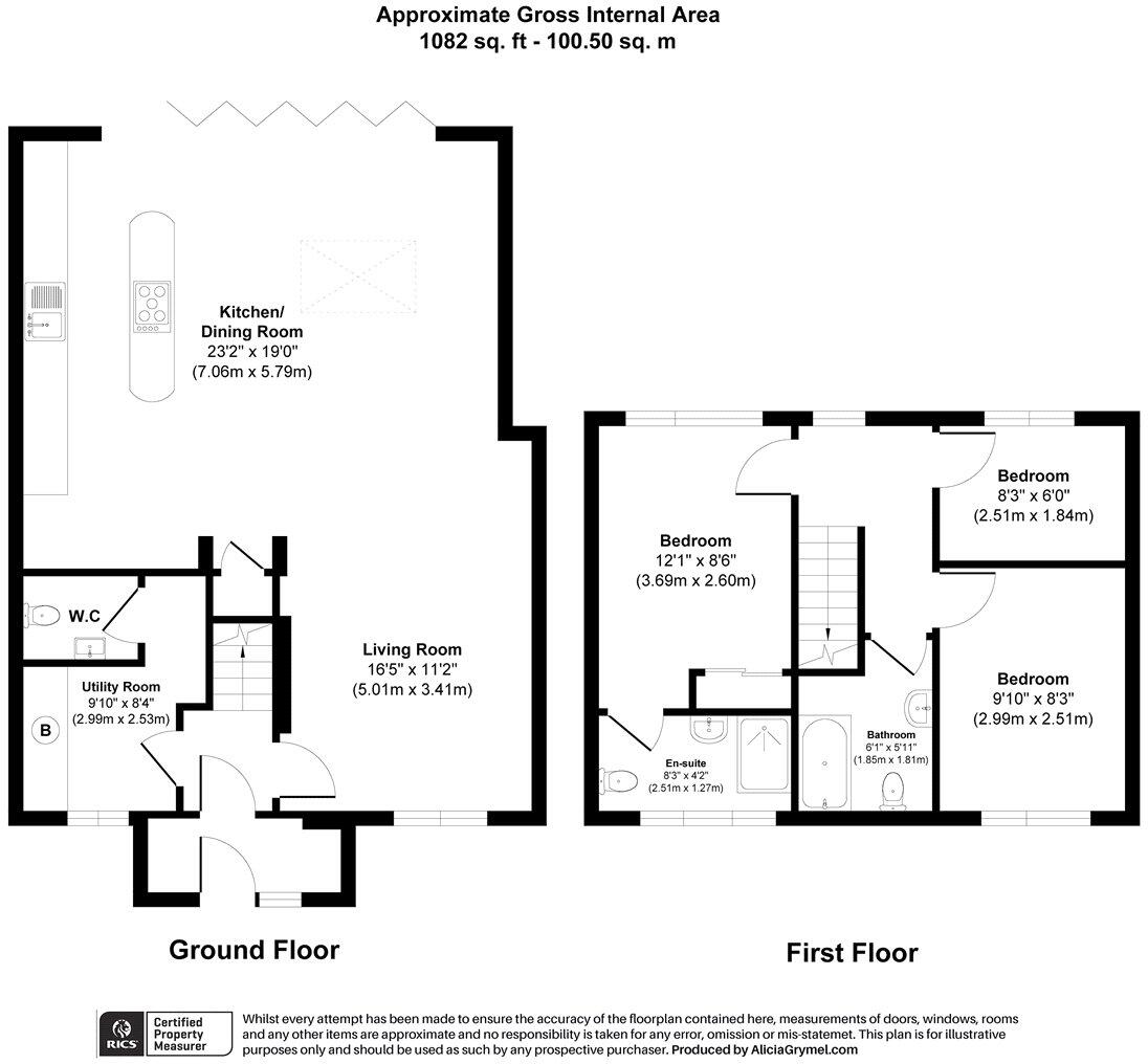 Thornton Avenue, West Drayton, UB7 floorplan