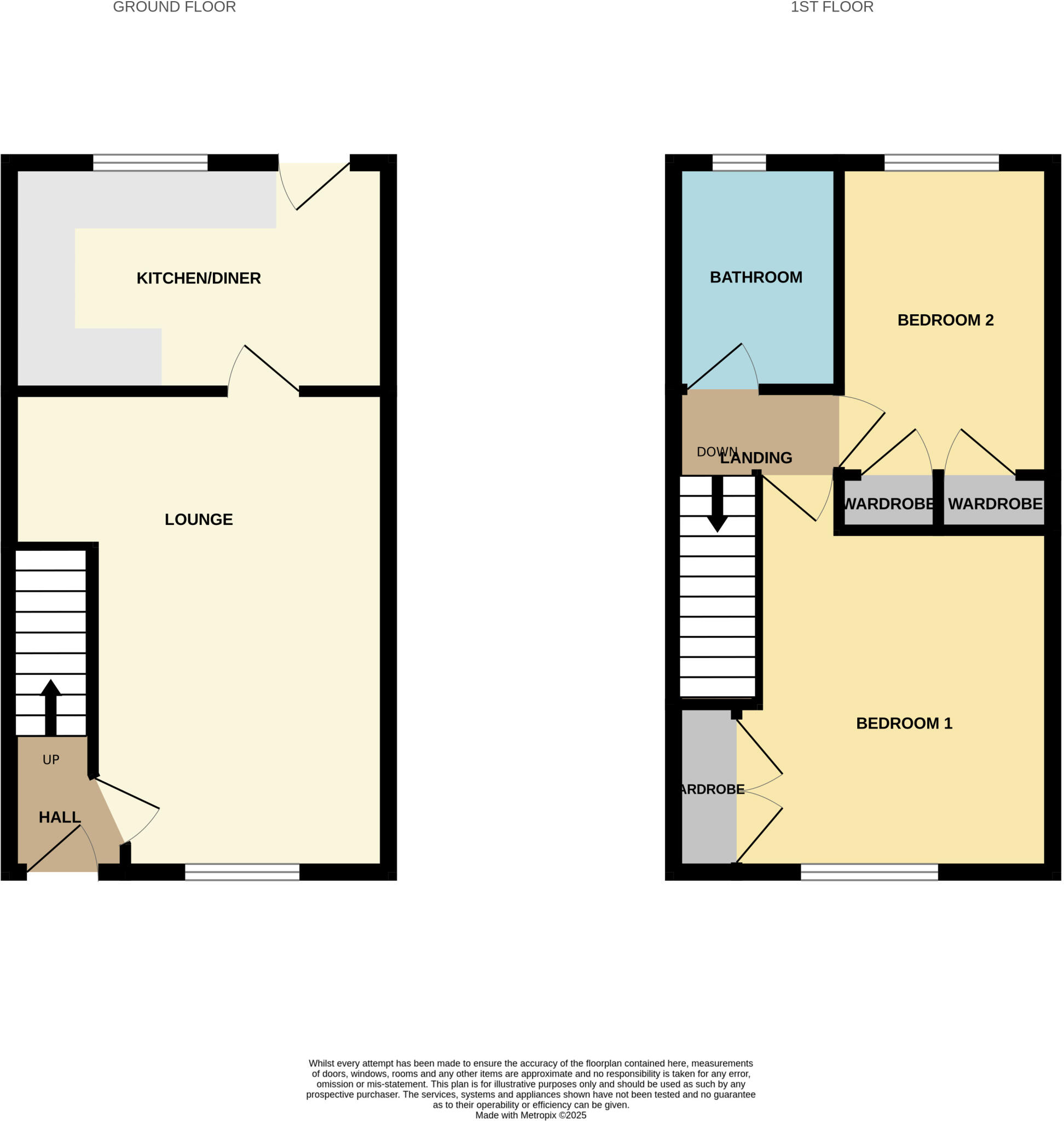 Caer Gerddi, Foxfields floorplan