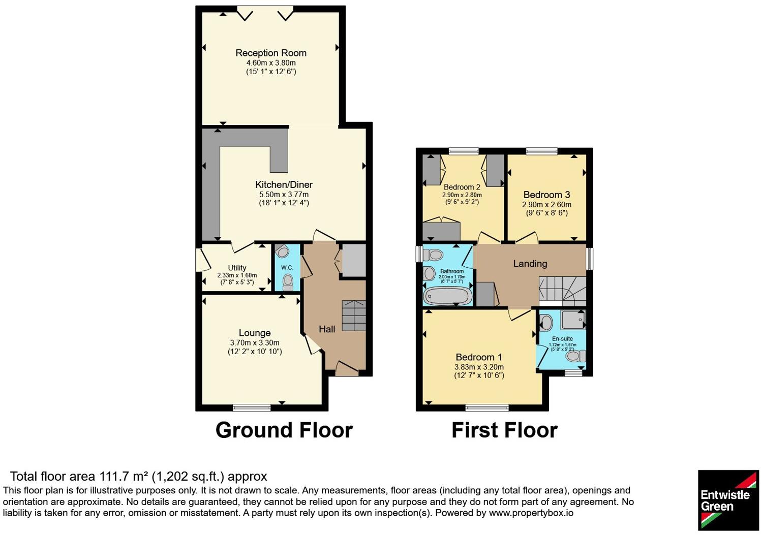 Cherry Avenue, Radcliffe, Manchester, Greater Manchester, M26 floorplan