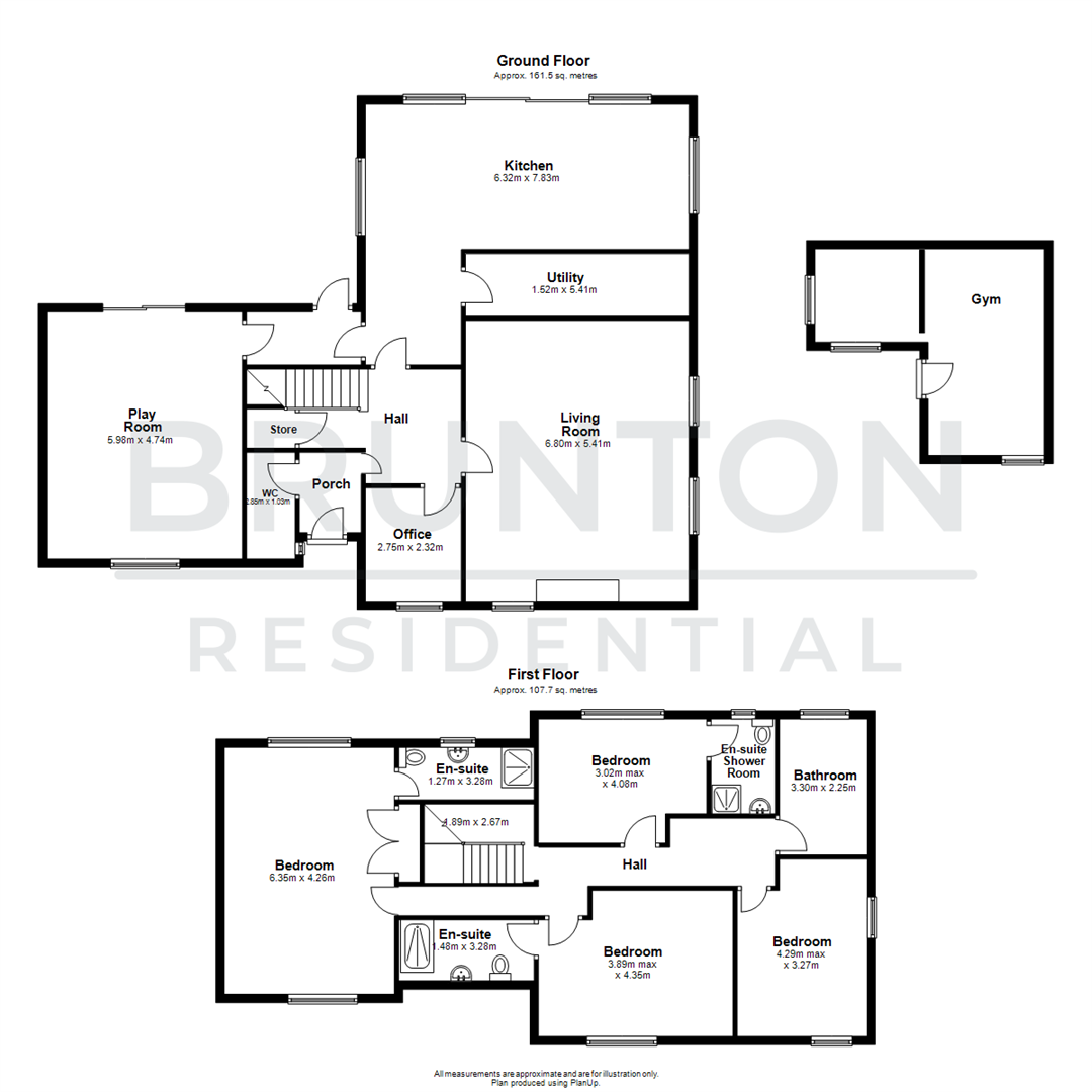 Sandy Bank, Riding Mill floorplan