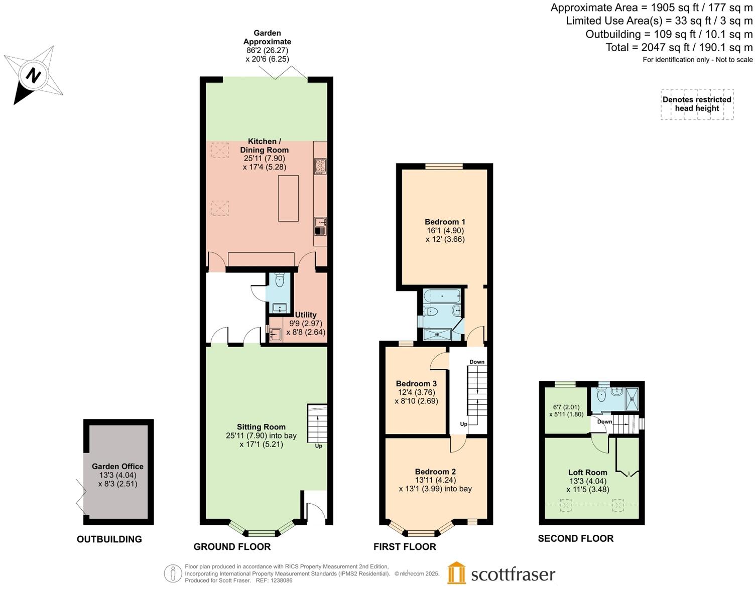 Windmill Road, Headington, Oxford floorplan