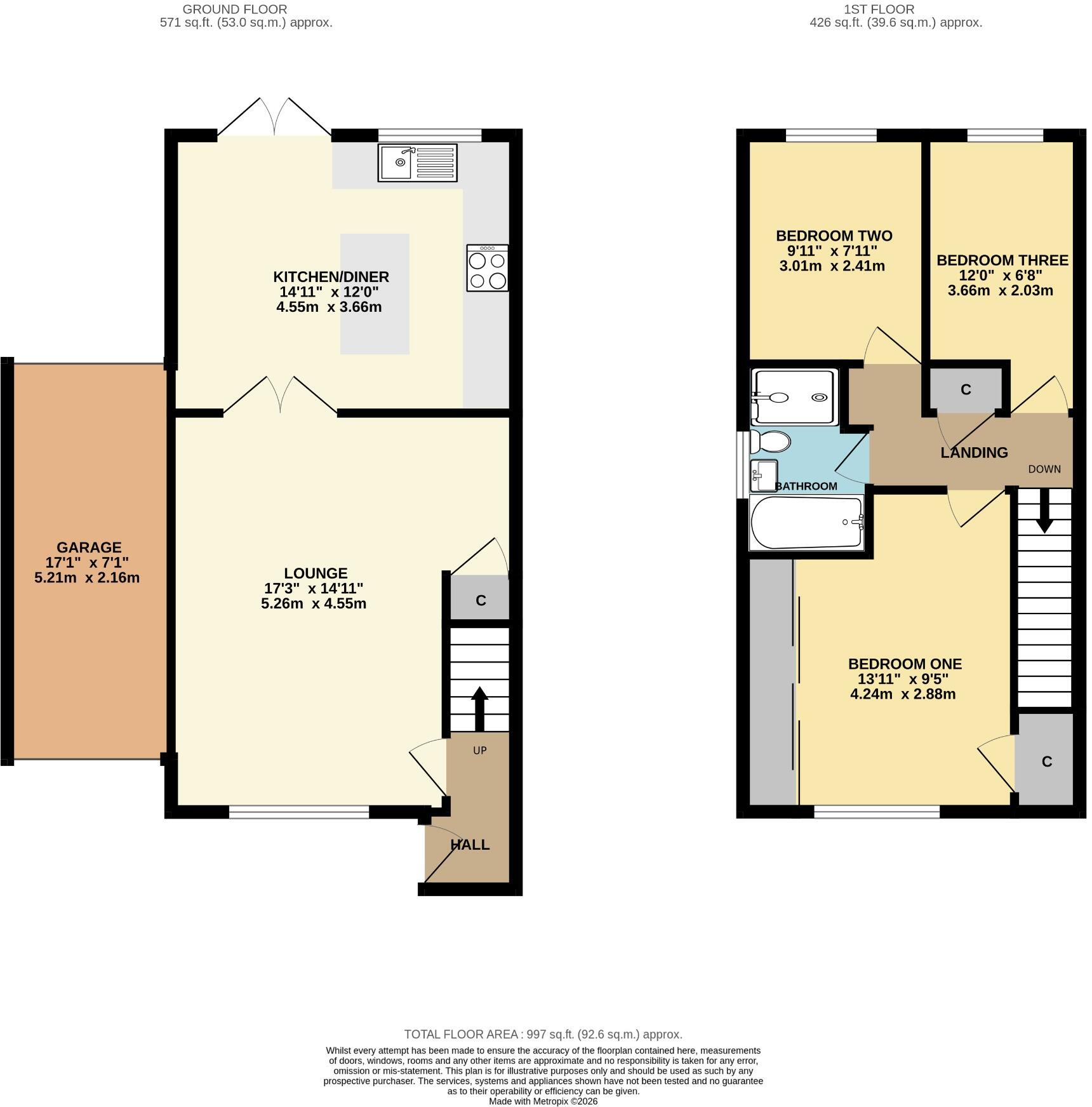 Butts Road, Sholing floorplan