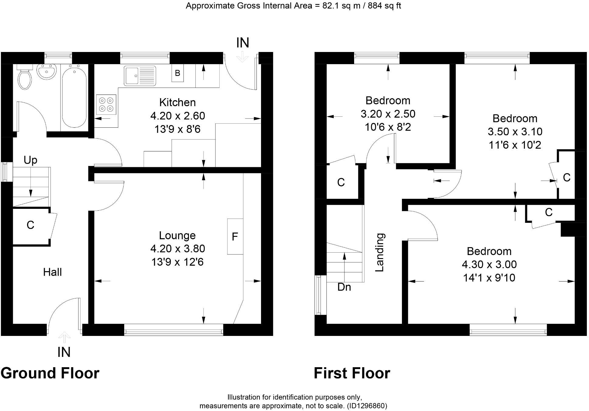 165 Wedderburn Crescent, Dunfermline, Fife, KY11 4RY floorplan