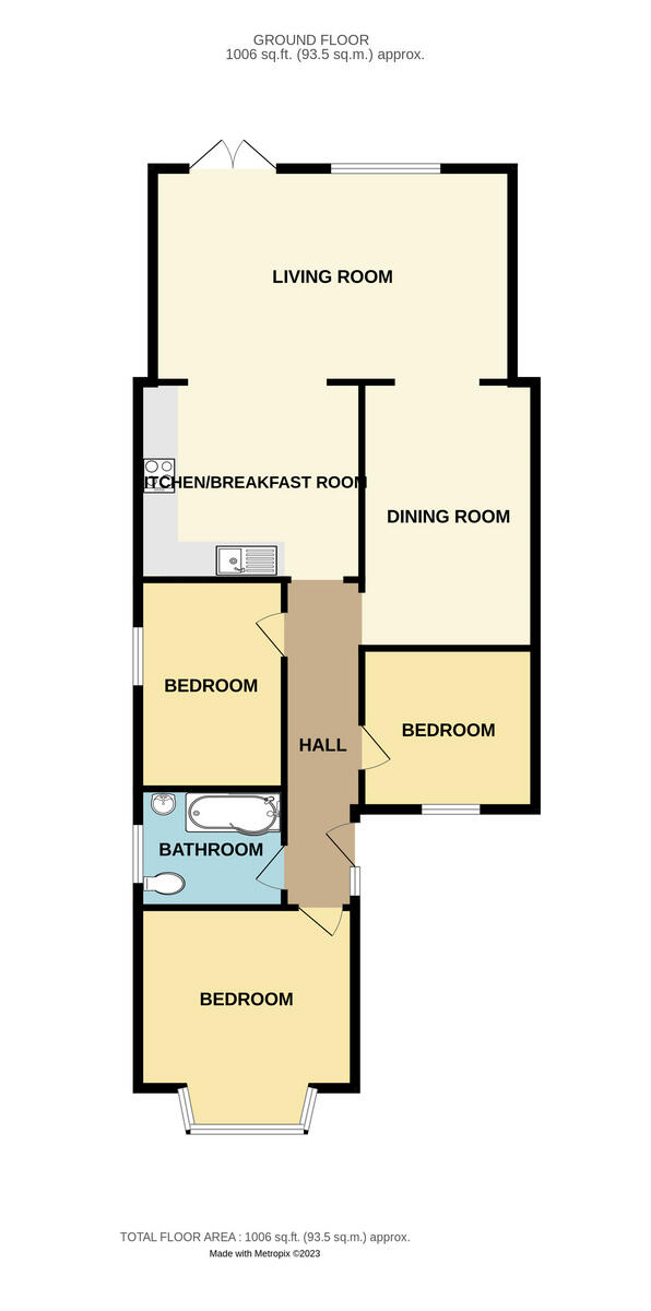 Clarence Road, South Benfleet floorplan