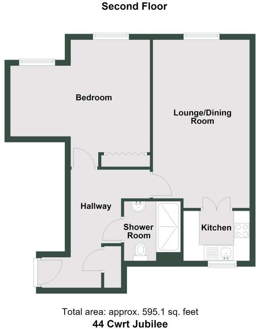 Plymouth Road, Penarth floorplan