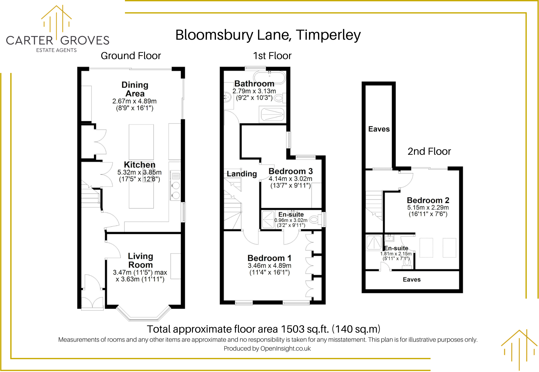 Bloomsbury Lane, Timperley, Altrincham, Greater Manchester, WA15 floorplan