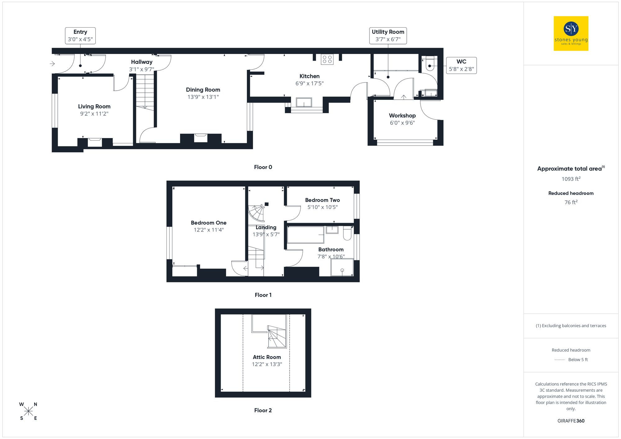 St. Marys Street, Clitheroe, BB7 floorplan
