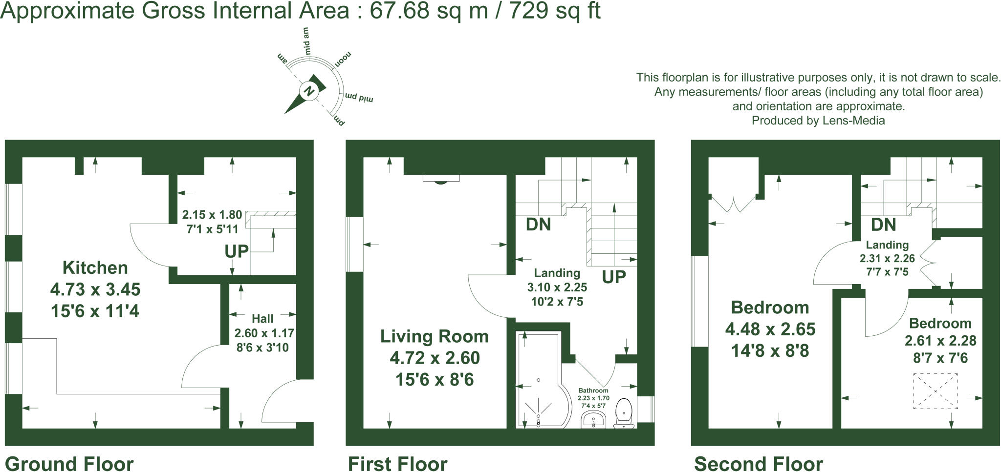 Main Street, Sedbergh, Cumbria floorplan