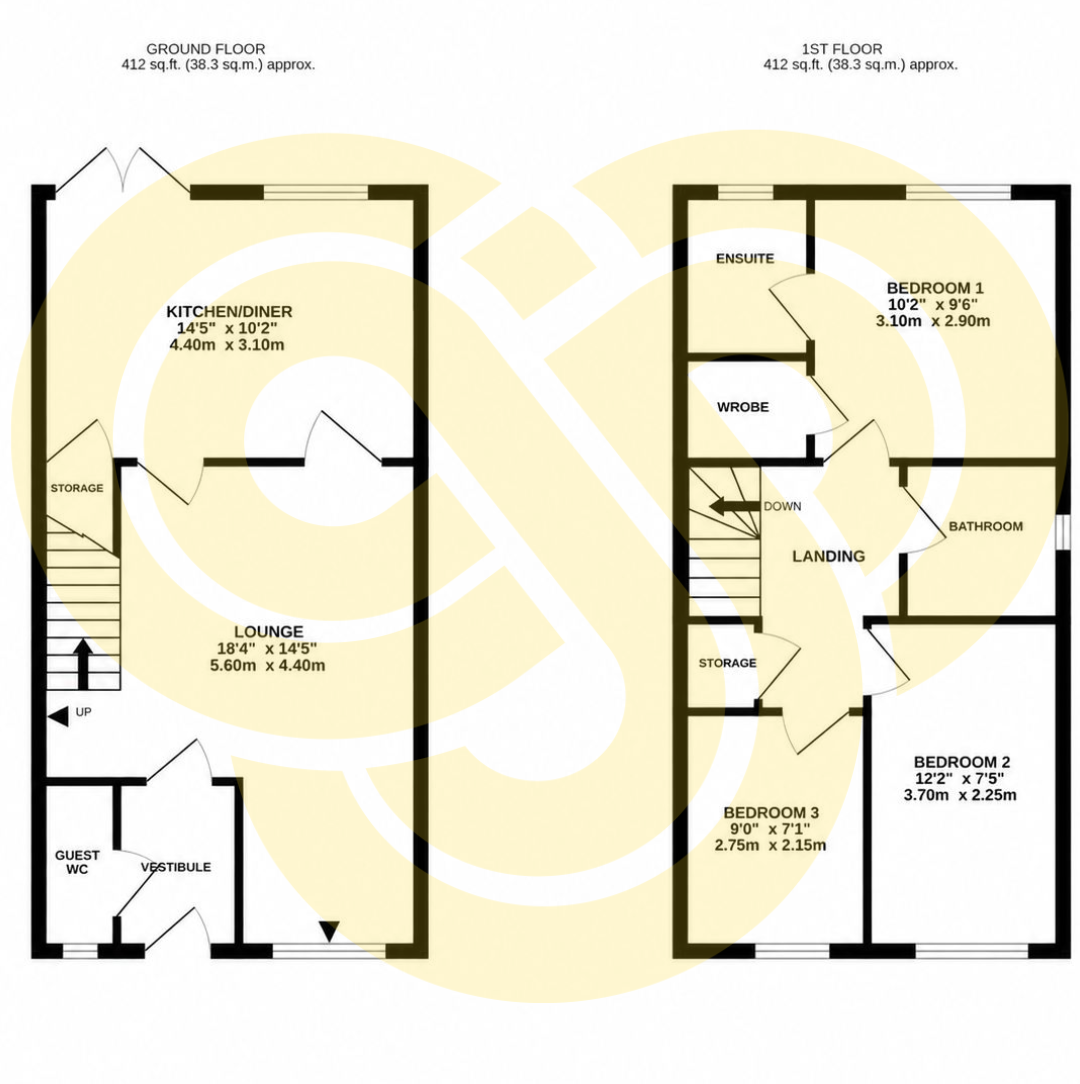 Longhorn Close, Bramshall floorplan
