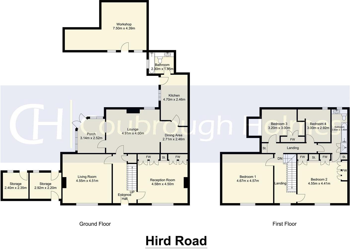 Hird Road, Low Moor, Bradford floorplan