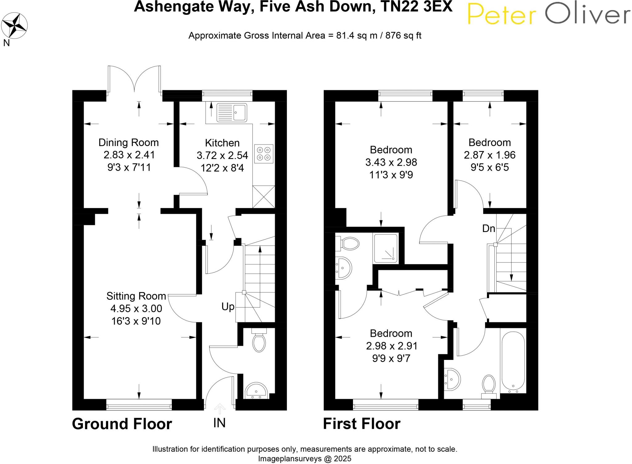 Ashengate Way, Five Ash Down floorplan