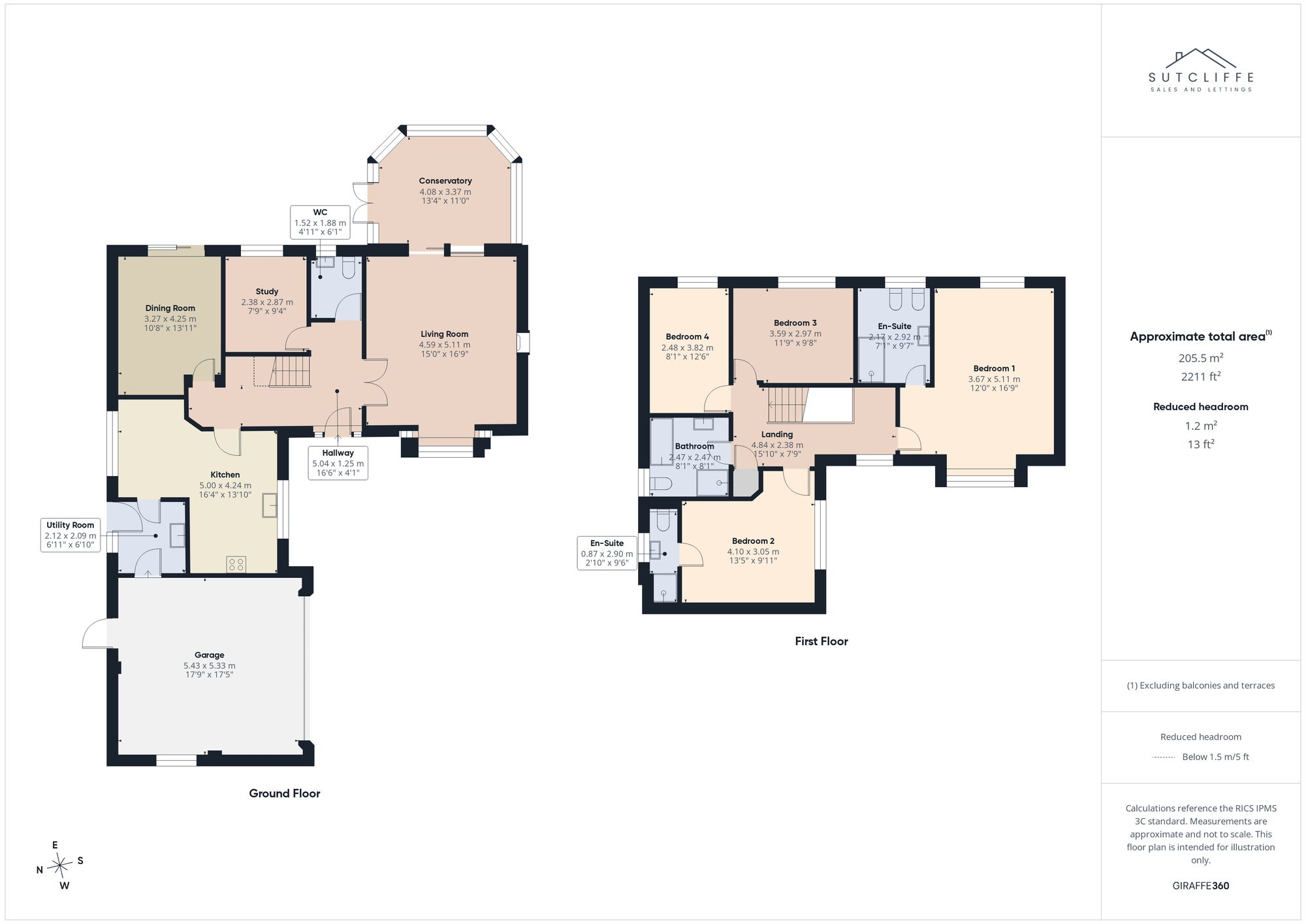 The Oaks, St. Michaels, PR3 floorplan