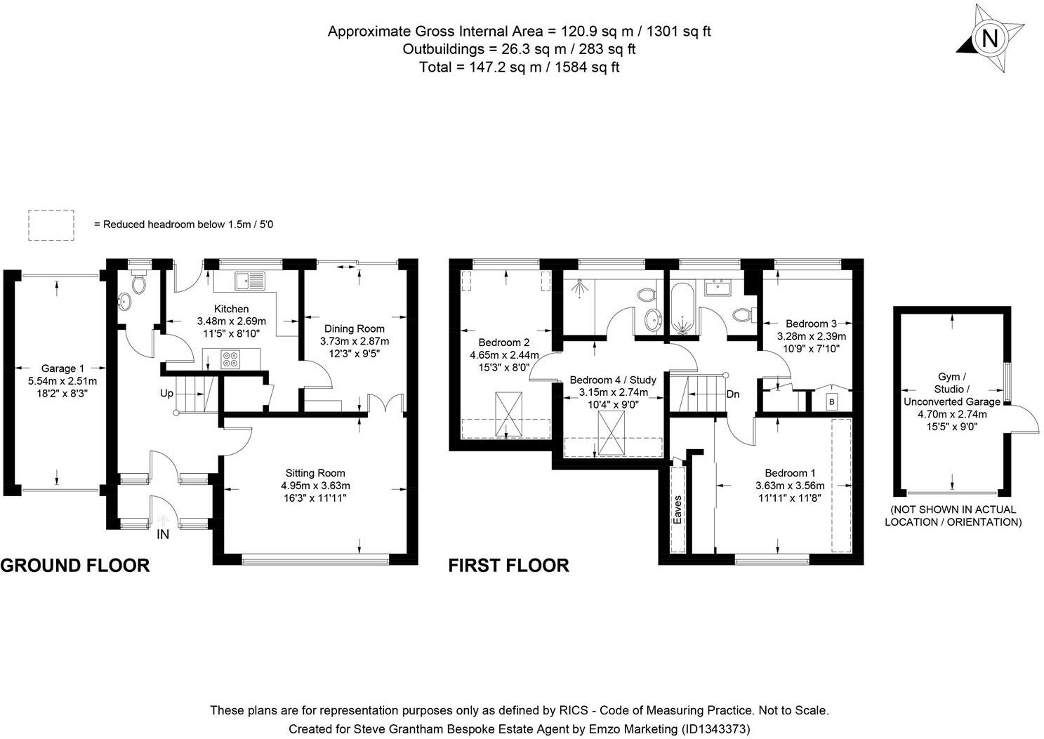Murray Road, Horndean floorplan