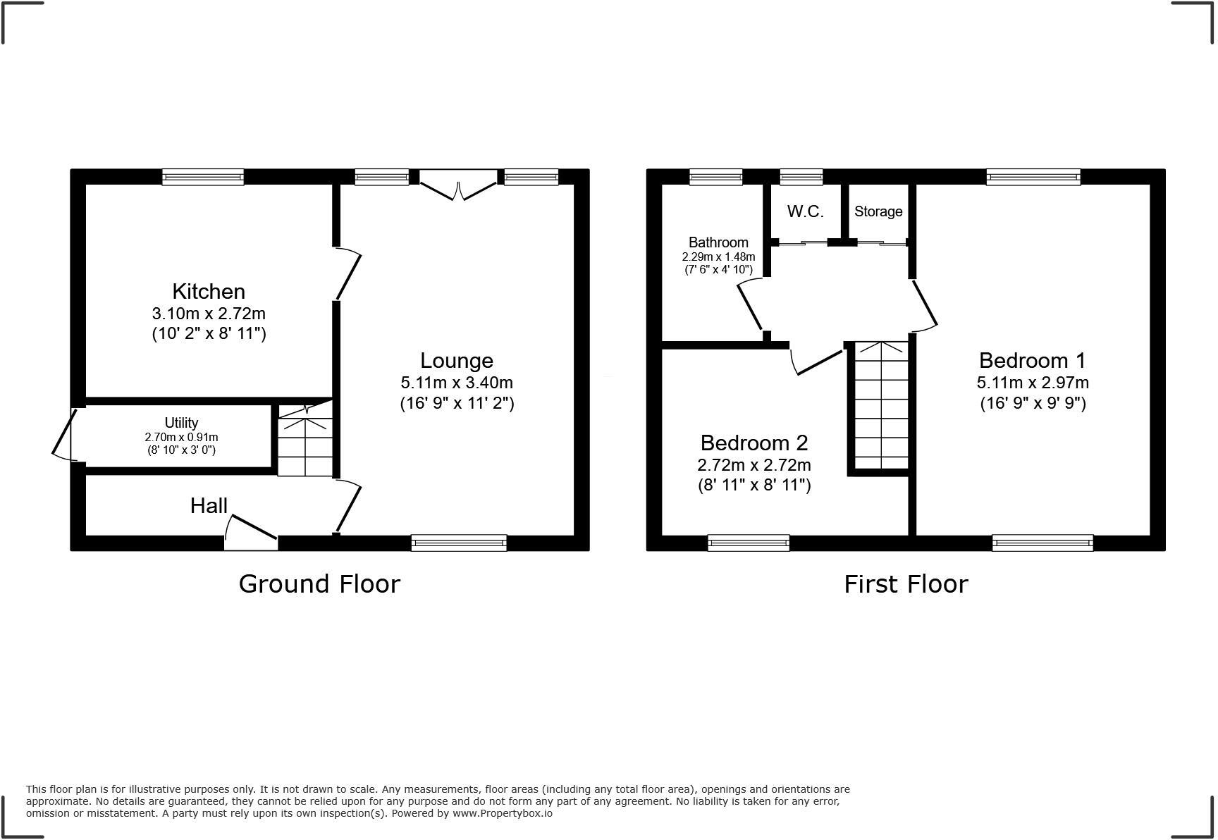 Bridges Avenue, Bury floorplan