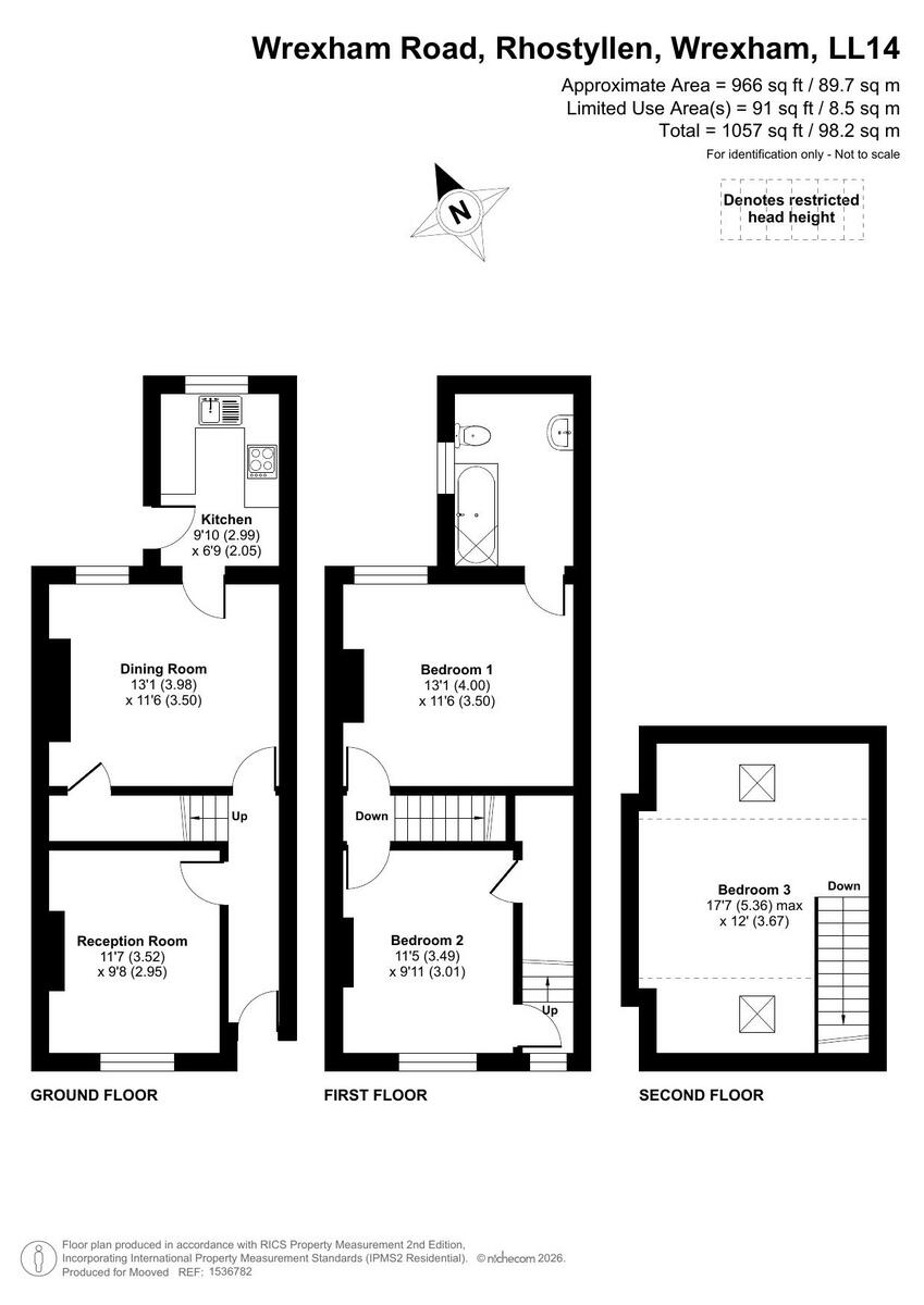 Wrexham Road, Wrexham, LL14 4 floorplan