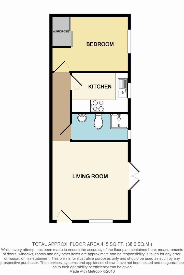 York Avenue, East Cowes floorplan