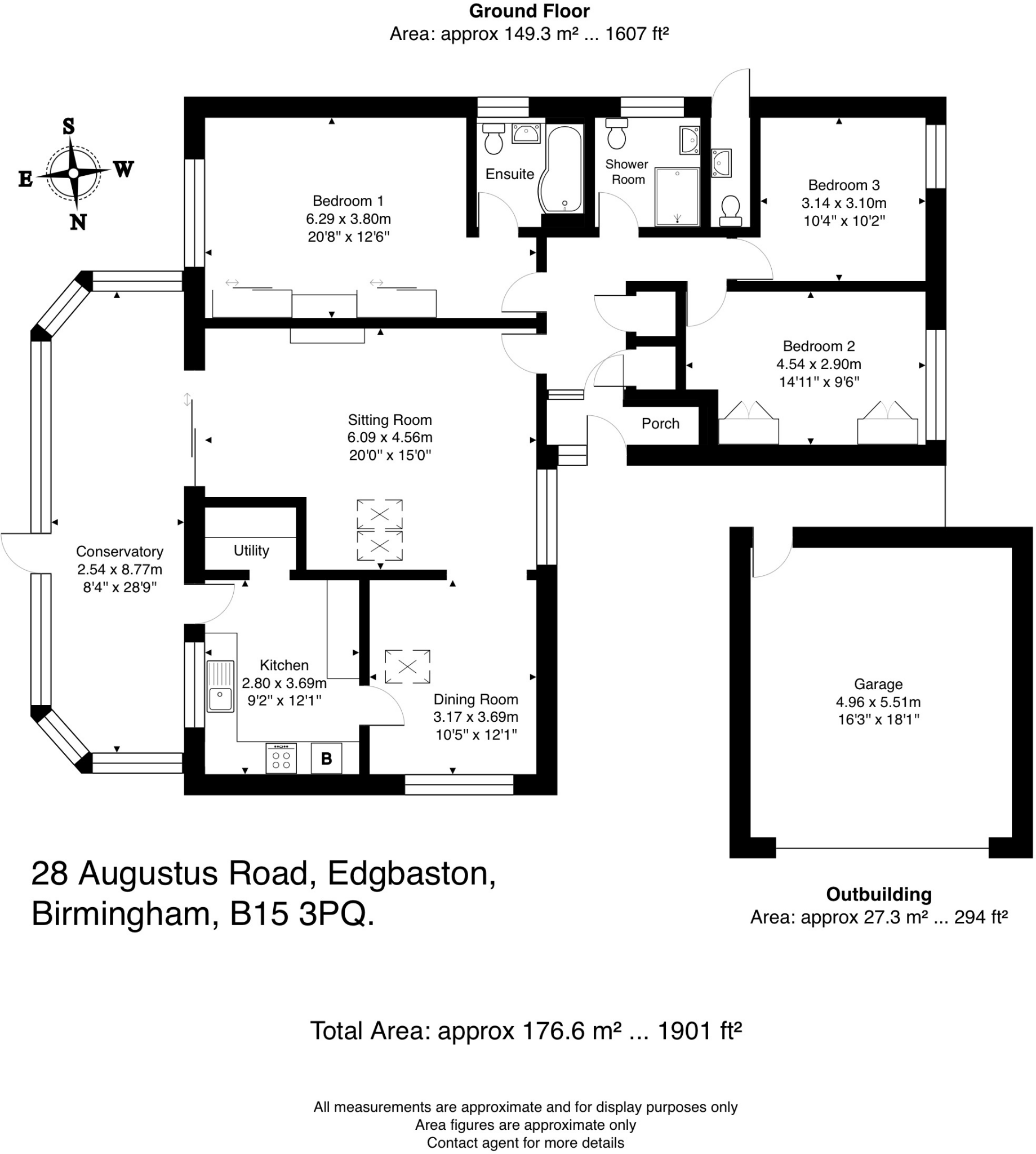 Augustus Road, Edgbaston floorplan