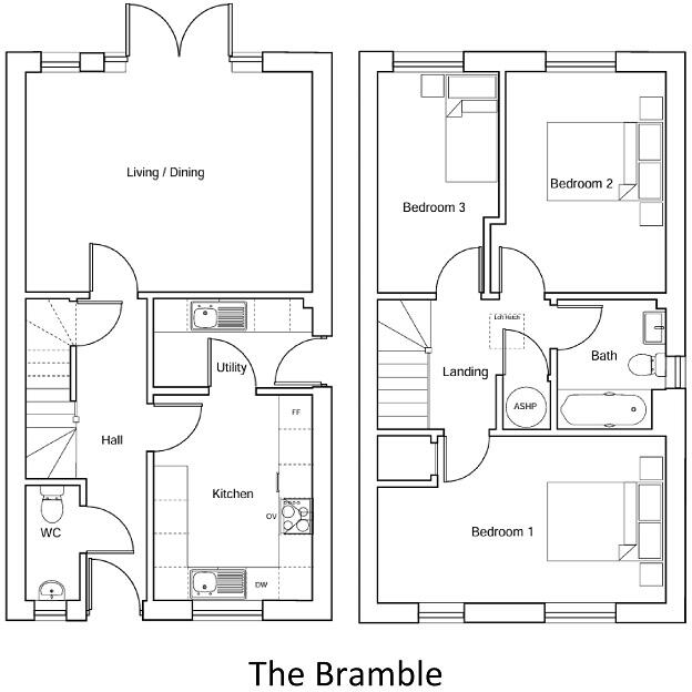 Wisteria Way, Harwich floorplan