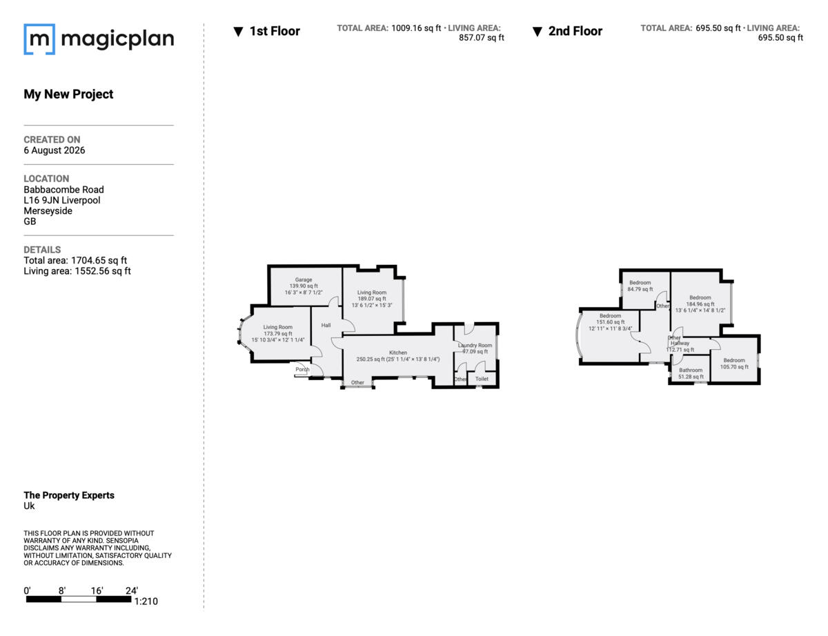 Babbacombe Road, Liverpool, L16 floorplan