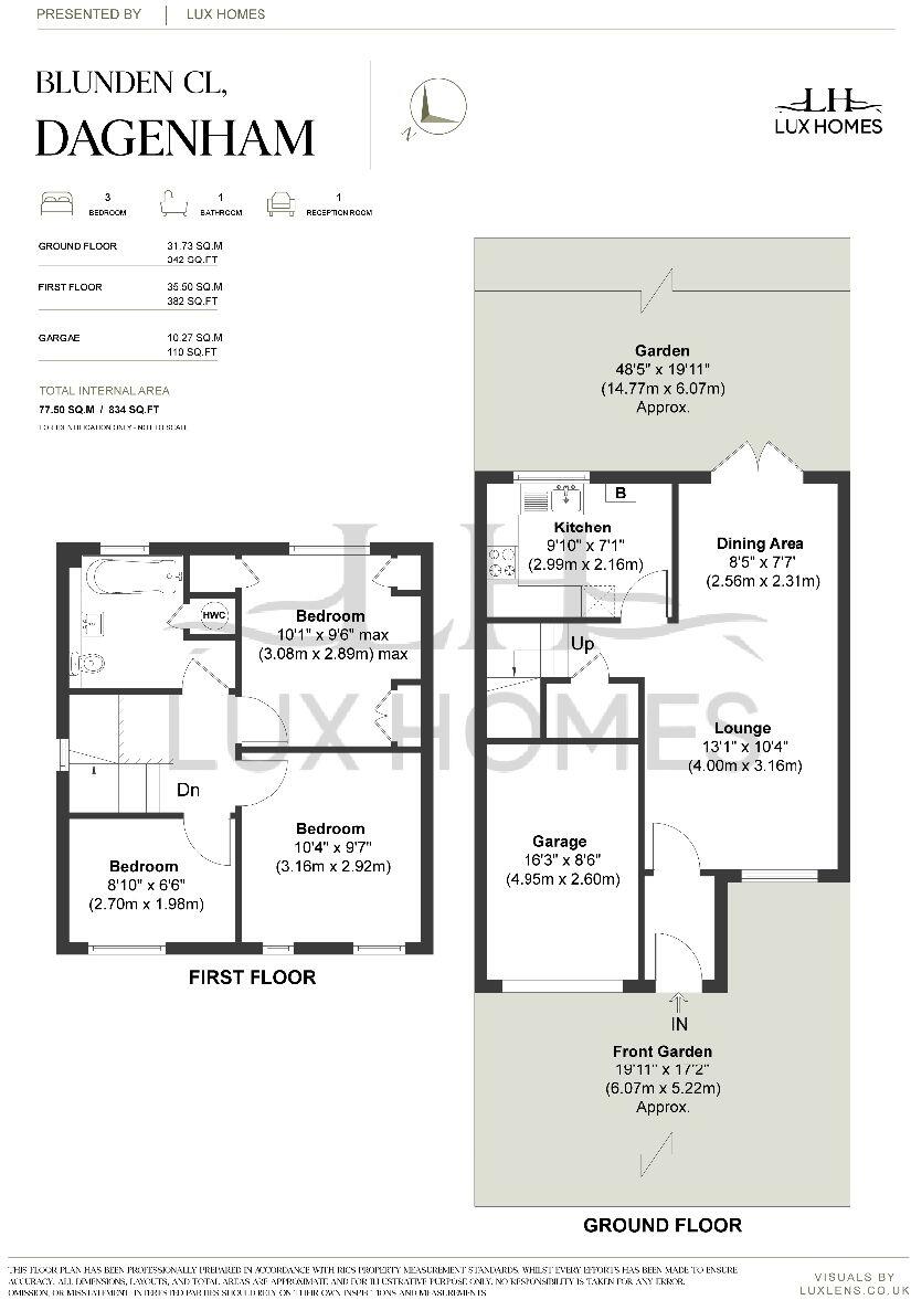 Blunden Close, Dagenham floorplan