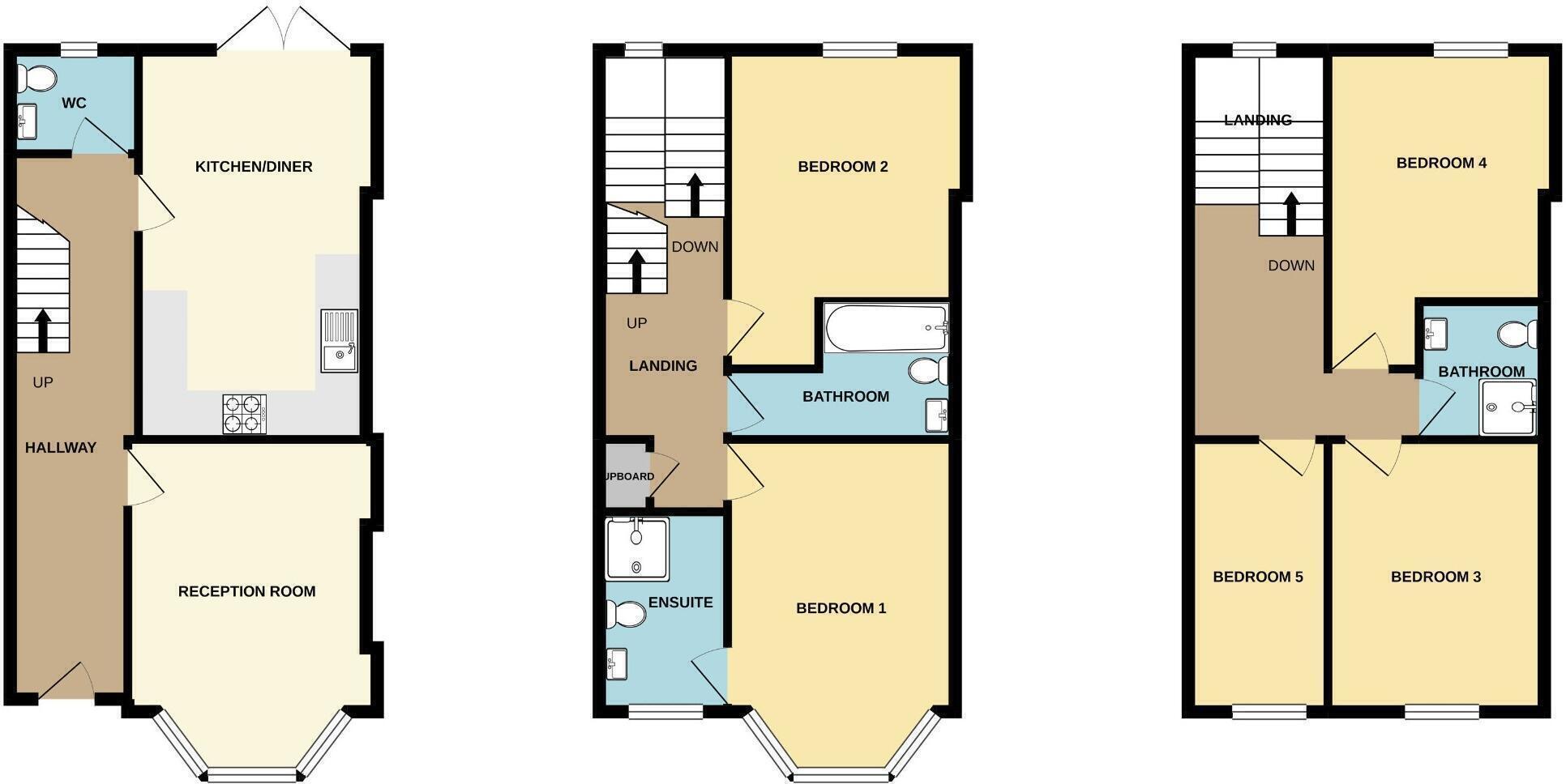 Kelvin Grove, Liverpool floorplan