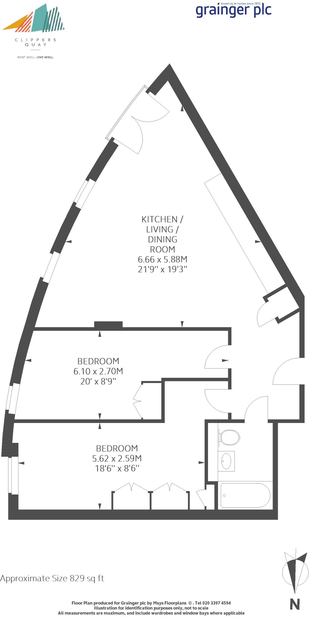 Clippers Quay, Salford Quay Salford M50 floorplan