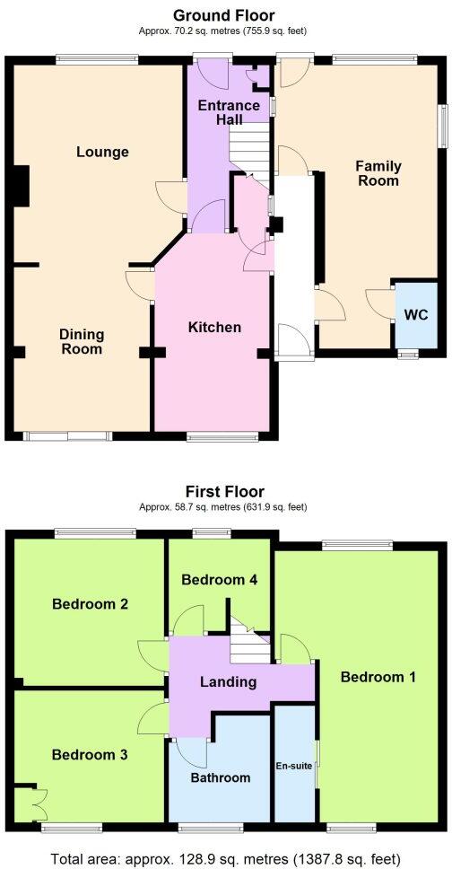 Laycock Avenue, Melton Mowbray floorplan