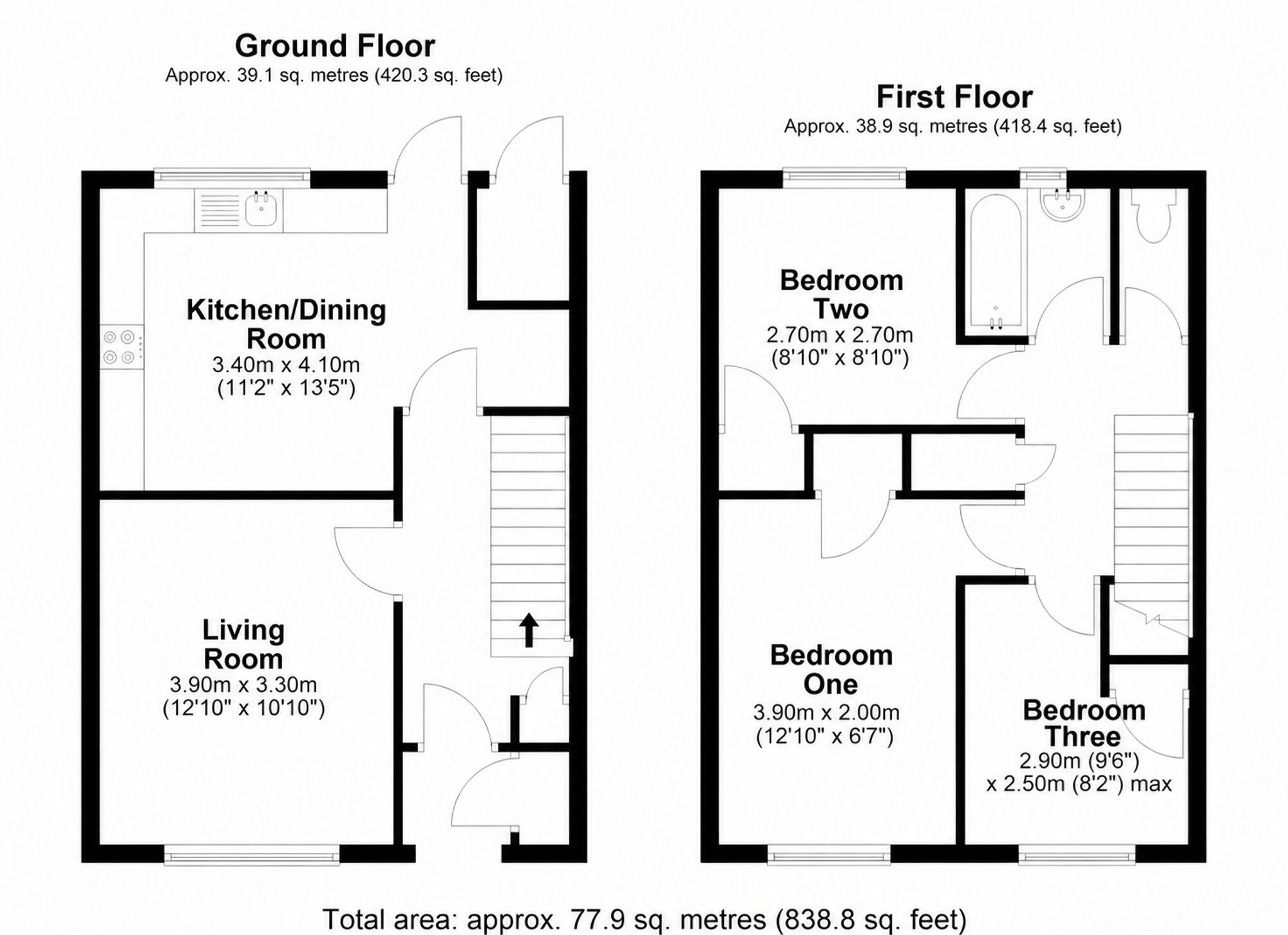 Heol Y Coleg, Newtown, SY16 floorplan