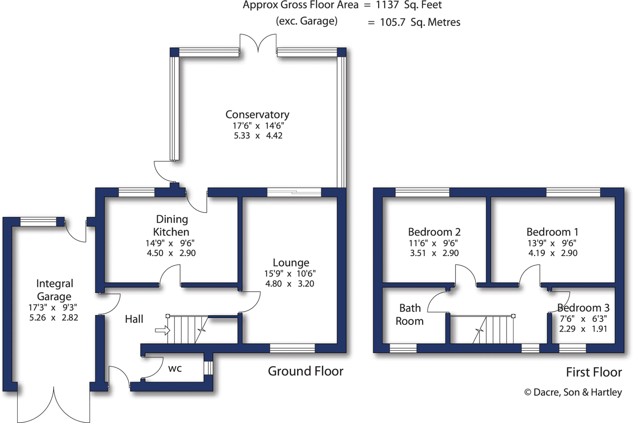 St. Helens Way, Leeds, West Yorkshire, LS16 floorplan