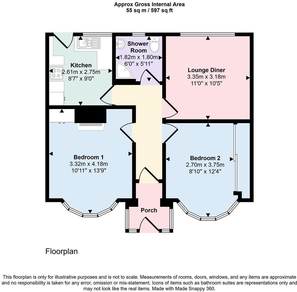 Howard Avenue, Rochester floorplan