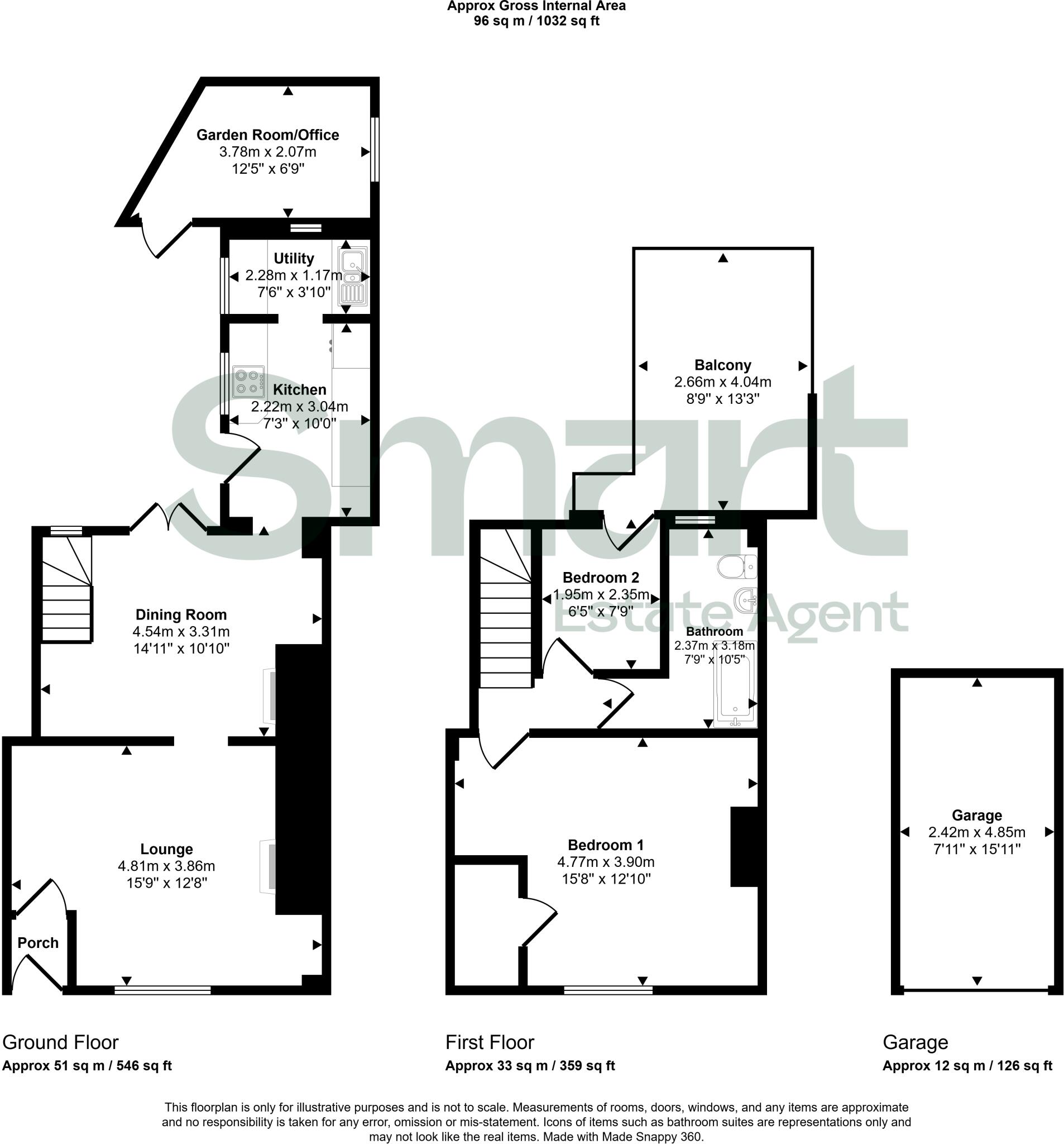 Bullen Street, Thorverton floorplan