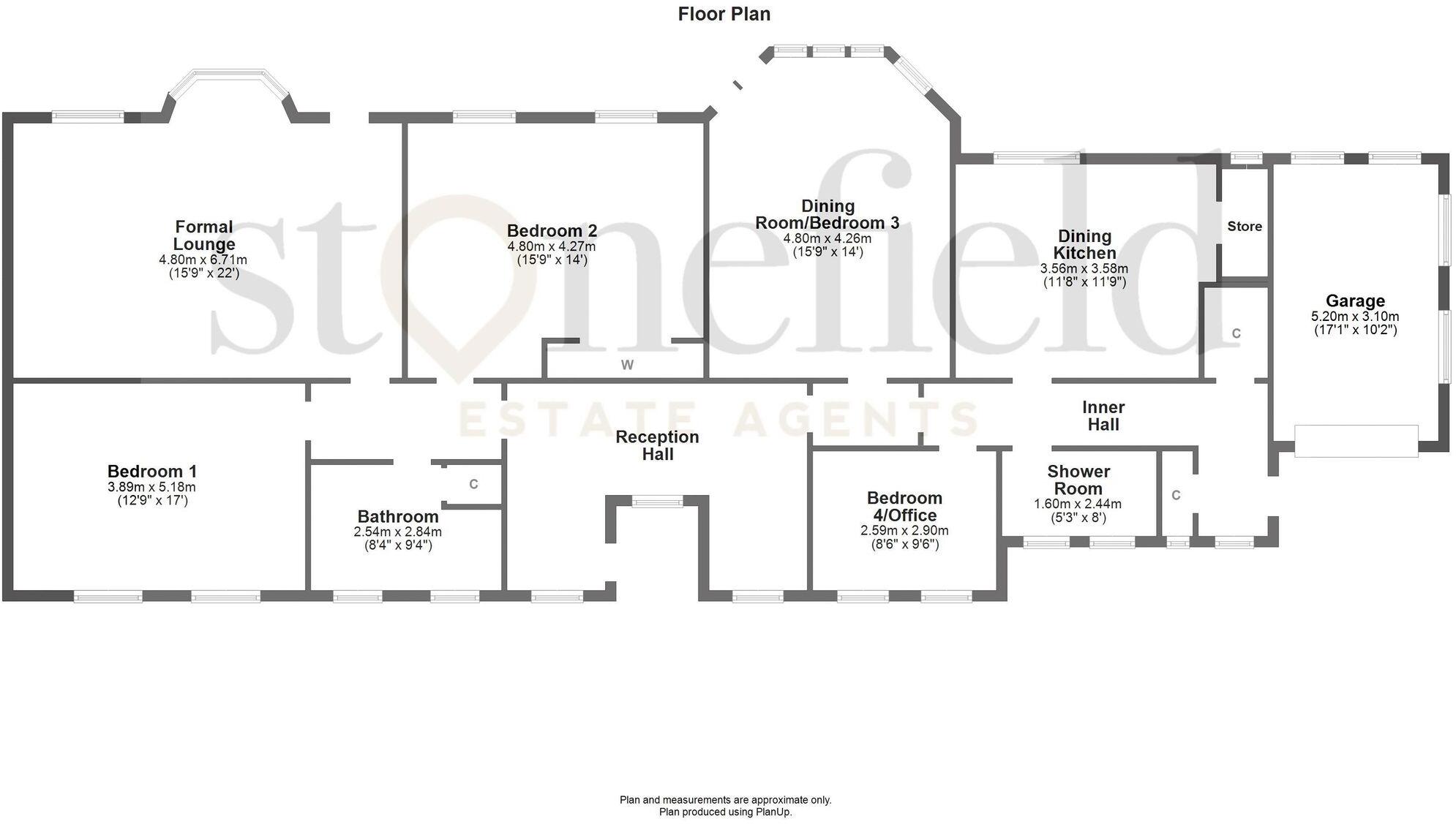 Longbank Road, Ayr, KA7 floorplan