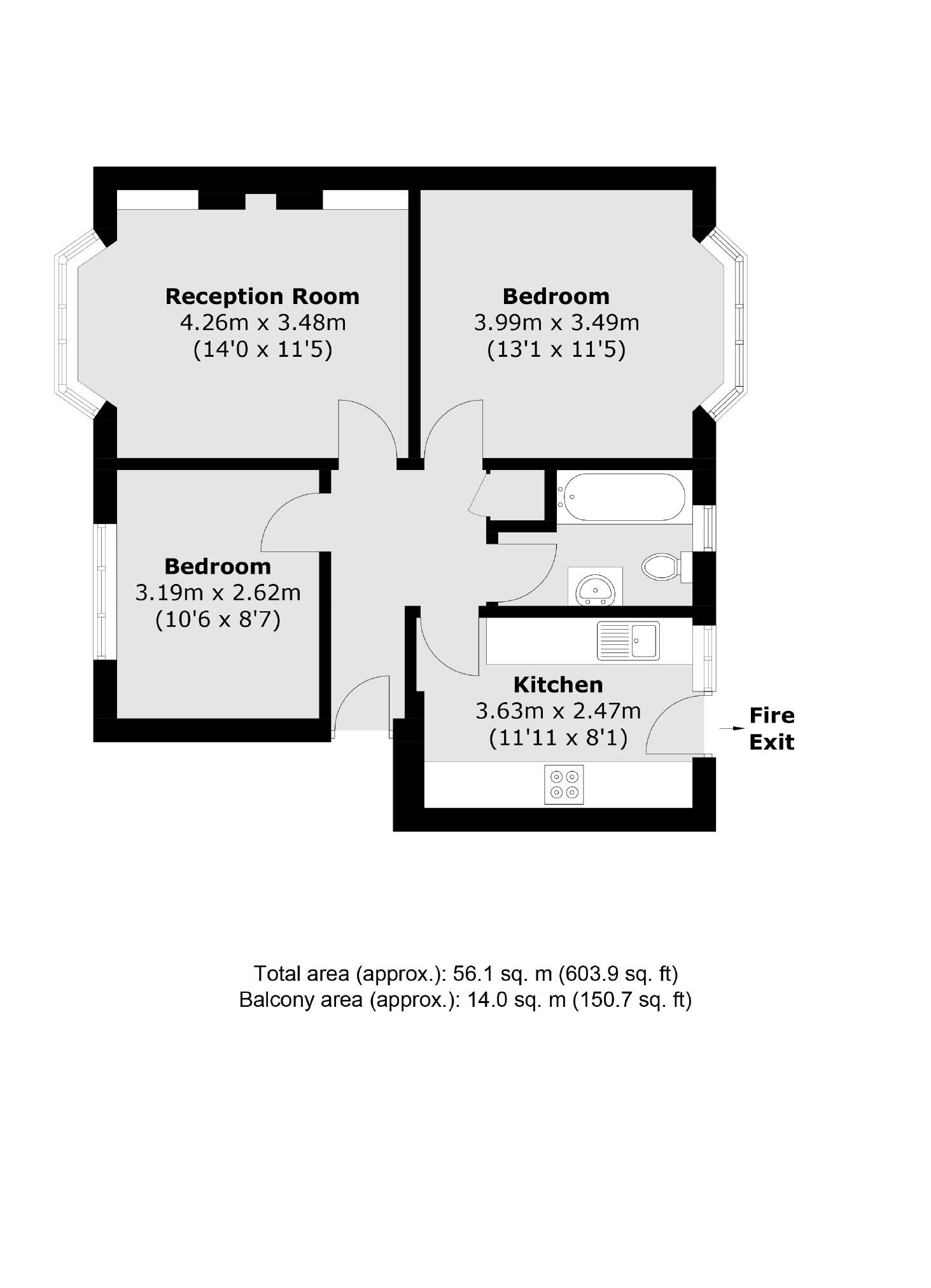 Amblecote Close, Grove Park floorplan