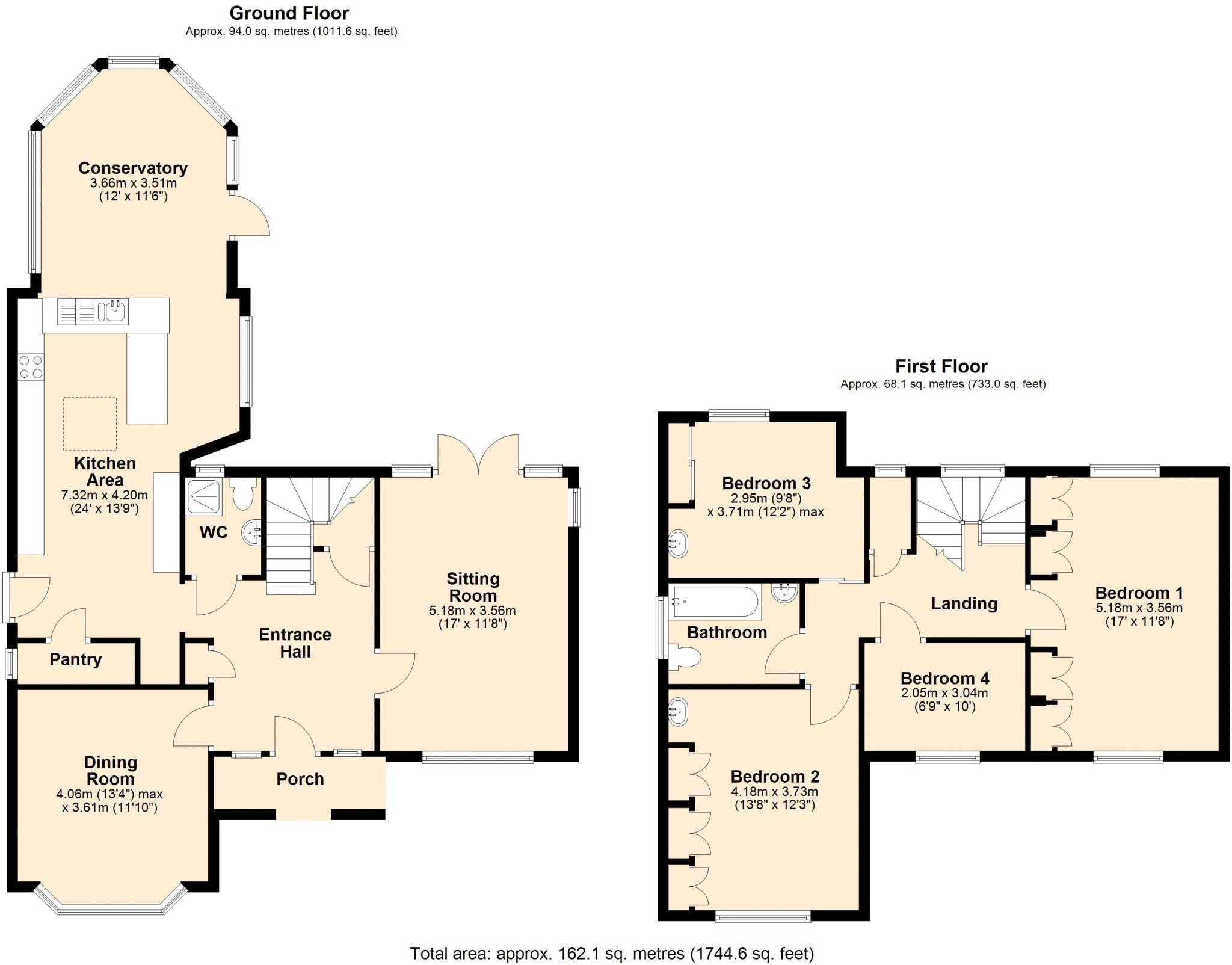 Hillview Road, Hatch End floorplan