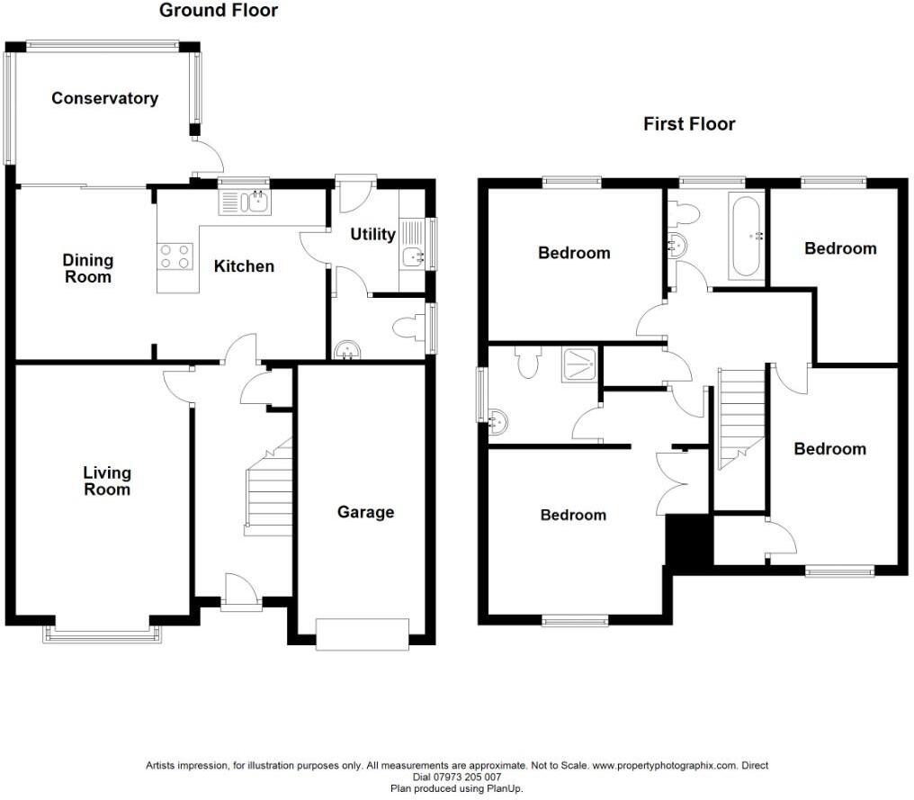 12 Brynfa Avenue, Welshpool floorplan